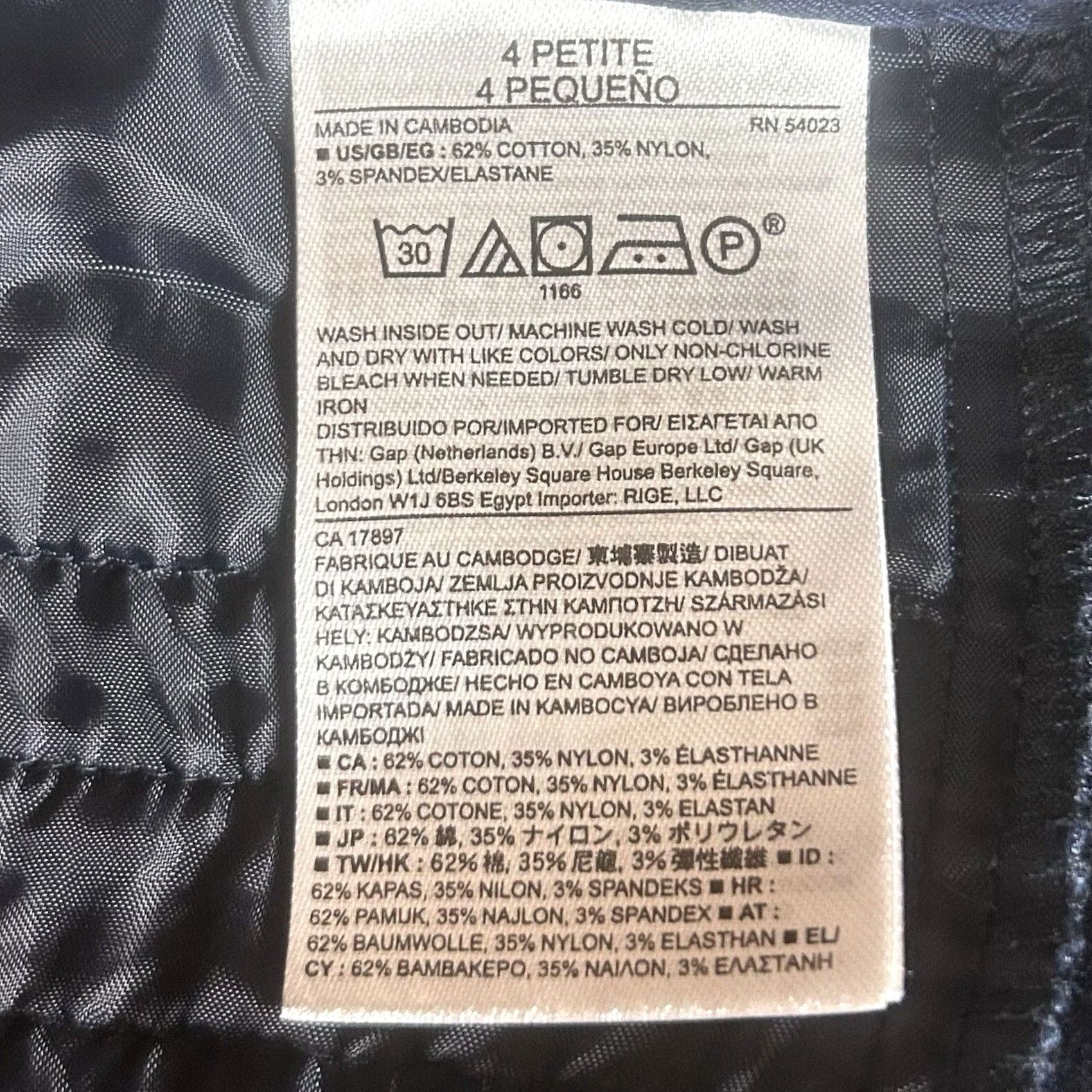 Banana Republic Banana Republic Jackson Pants Womens Petite 4P Mid Rise Straight Leg Dress Pants Boys? Size 27" / US 4 / IT 40 - 6 Thumbnail