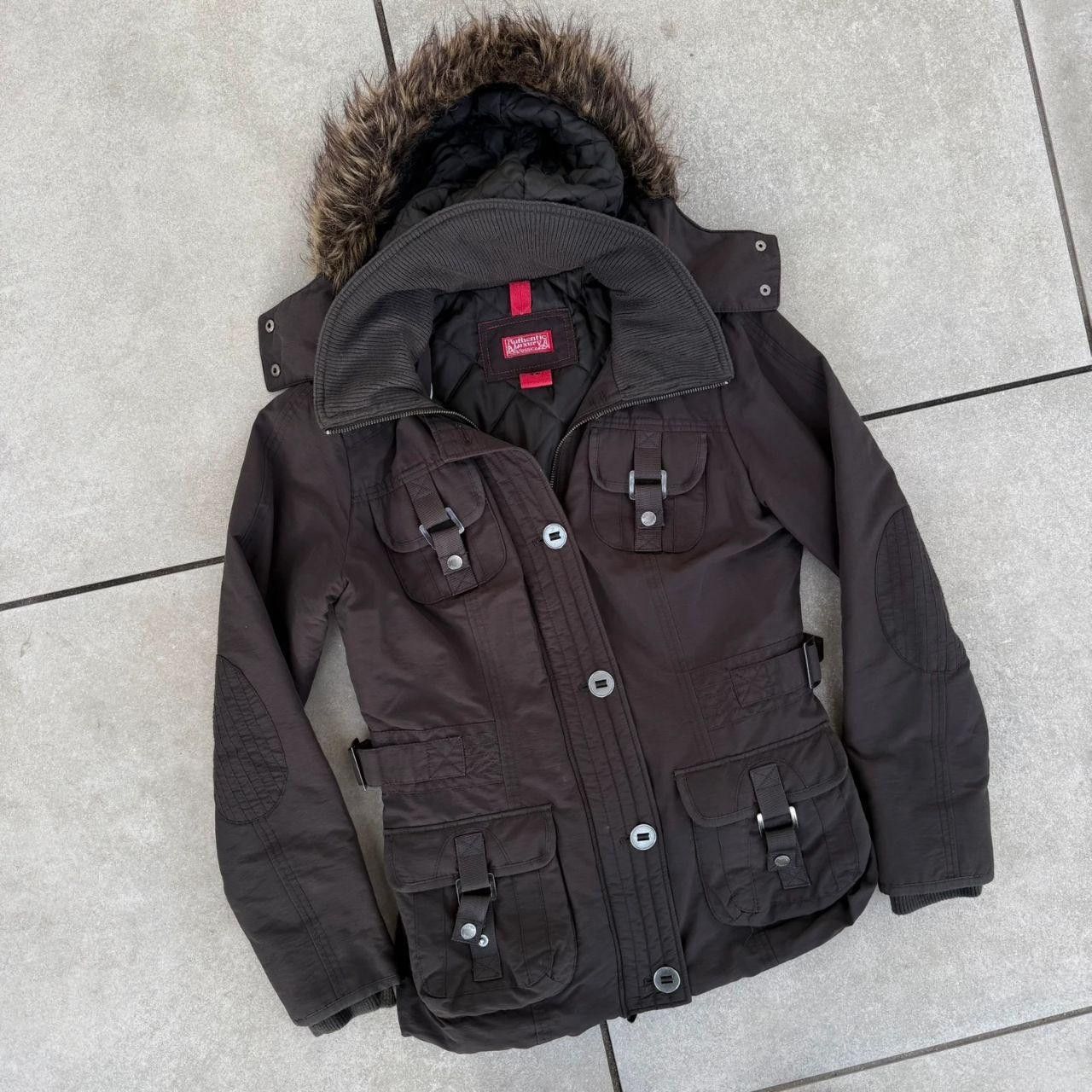 Vintage Vintage y2k Faux Fur Jacket Bomber Brown Miss Sixty Size M / US 6-8 / IT 42-44 - 2 Thumbnail