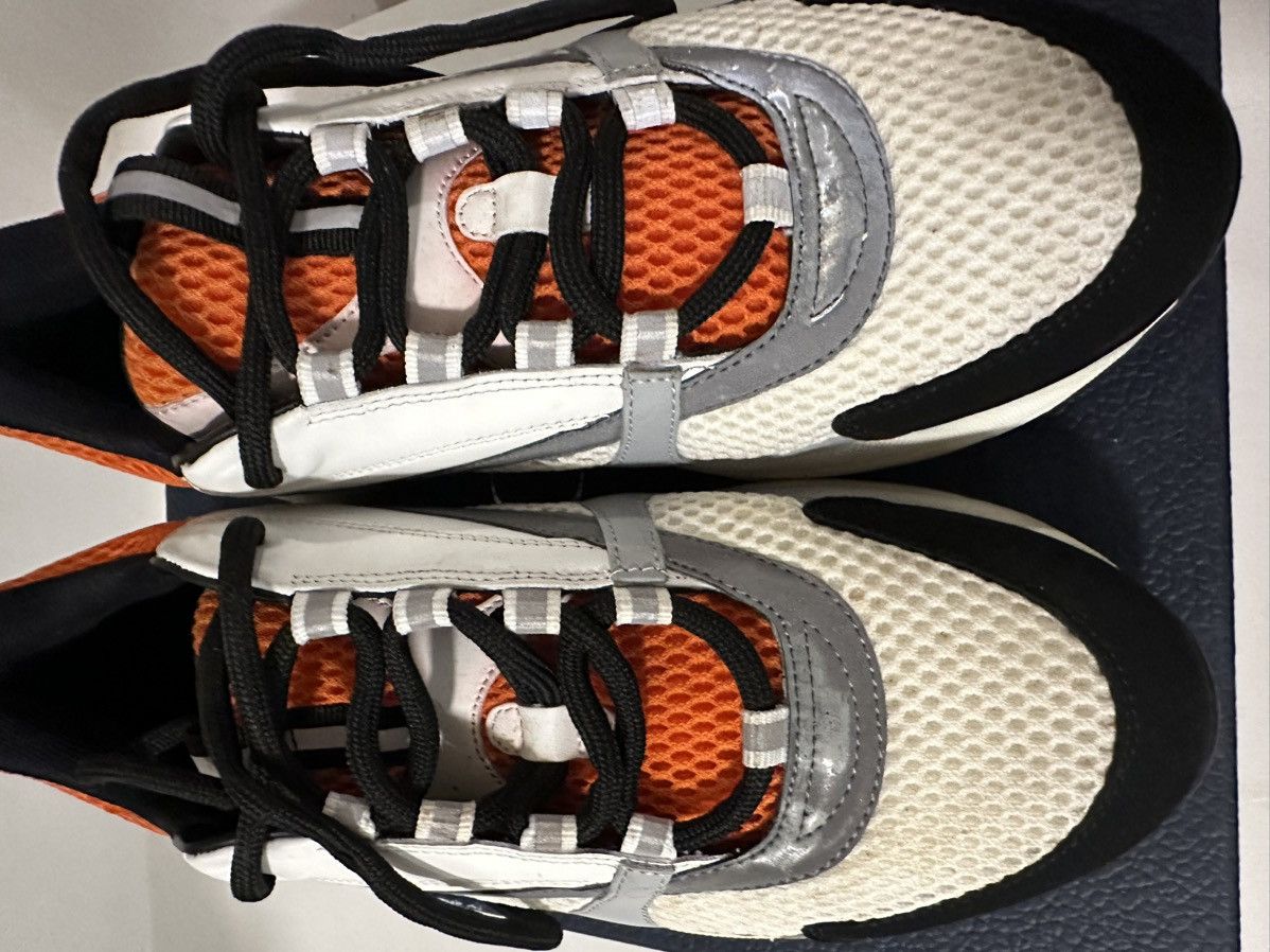 Dior Dior B22 Sneaker White, Orange and Black Size US 8 / EU 41 - 4 Thumbnail