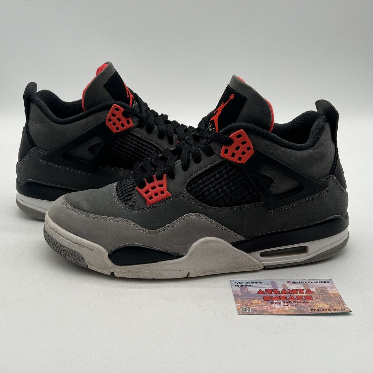 Jordan Brand Air Jordan 4 Infrared Size US 9.5 / EU 42-43 - 1 Thumbnail