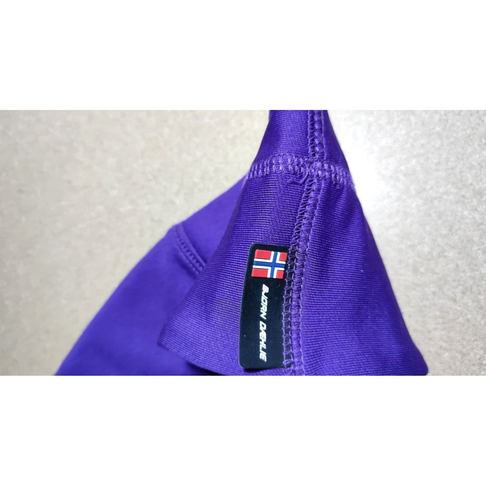 Vintage VINTAGE? No, skip. Bjorn Daehlie Purple Hat Ski Cap One Size Winter Thermal Beanie Unisex Adults Ski Size ONE SIZE - 4 Thumbnail