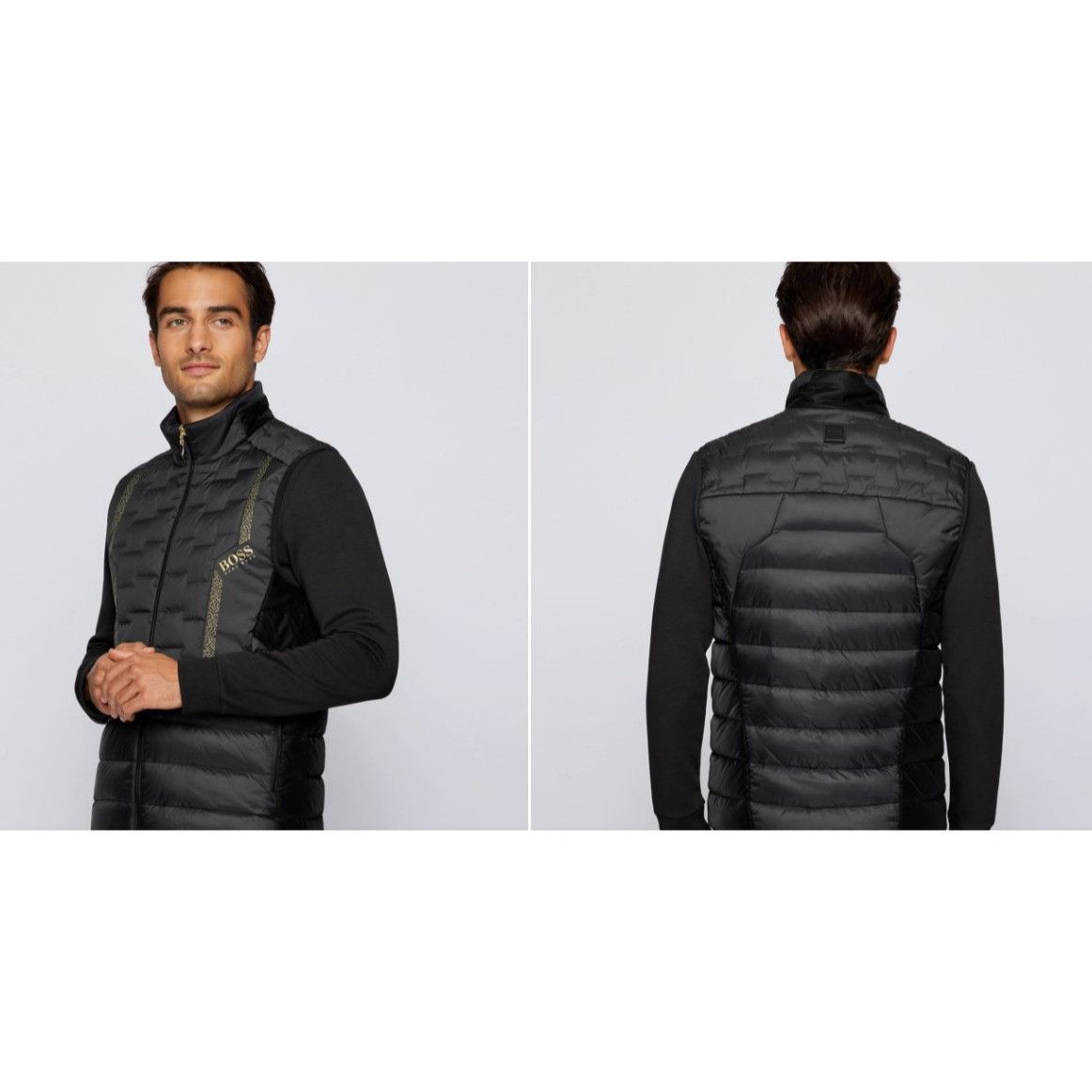 Hugo Boss Boss Hugo Boss Down Quilted V_Marson Gilet sz L color black Size US L / EU 52-54 / 3 - 1 Thumbnail