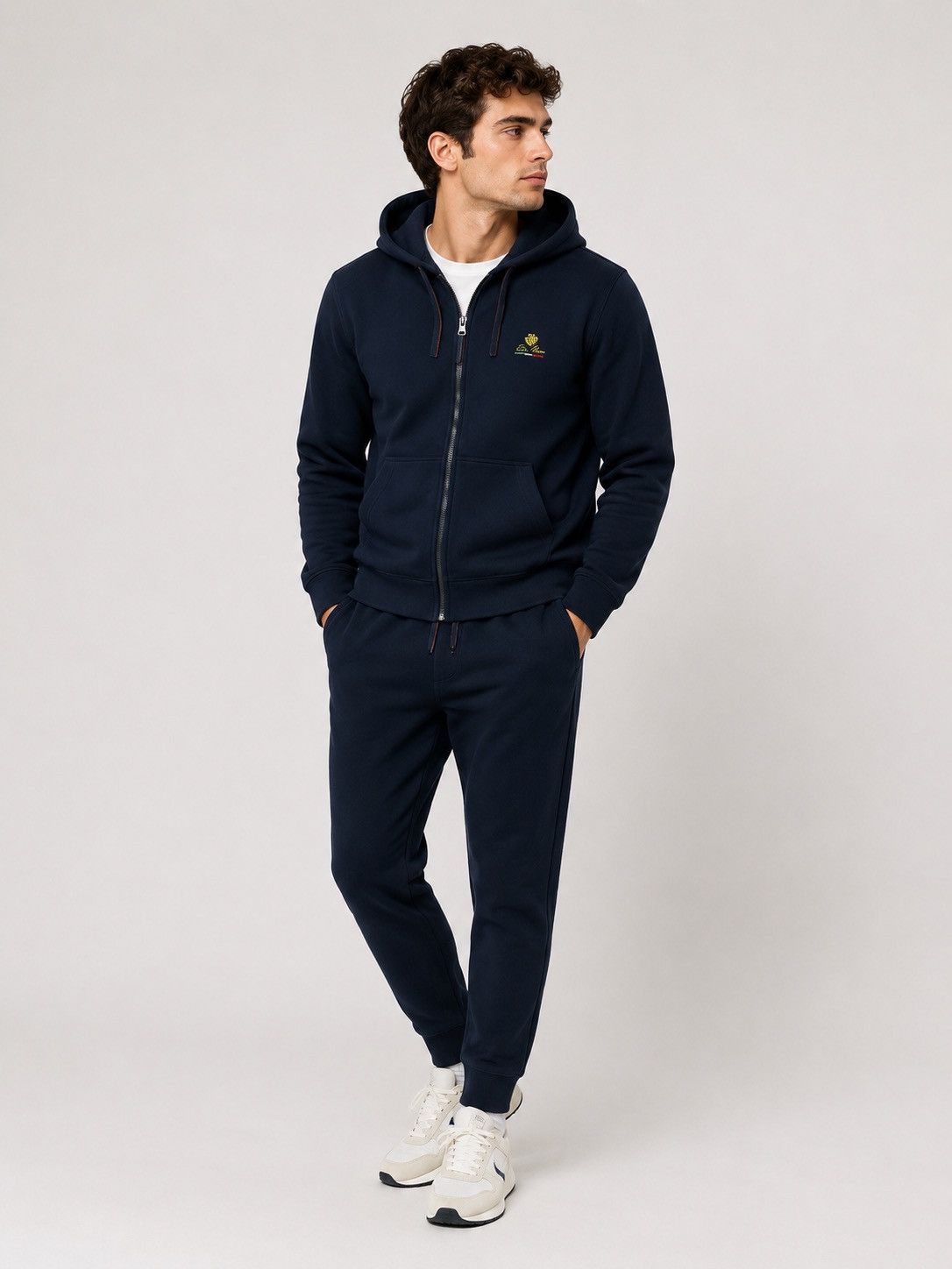 Loro Piana Loro Piana Track Suit Zip Hoodie & Pants Size M-L Size US M / EU 48-50 / 2 - 1 Thumbnail