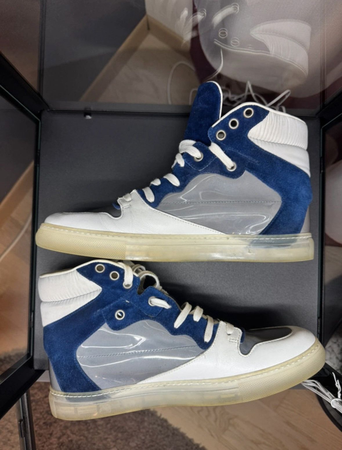 Balenciaga Balenciaga Hightop Sneaker PVC Size US 6 / EU 39 - 3 Thumbnail