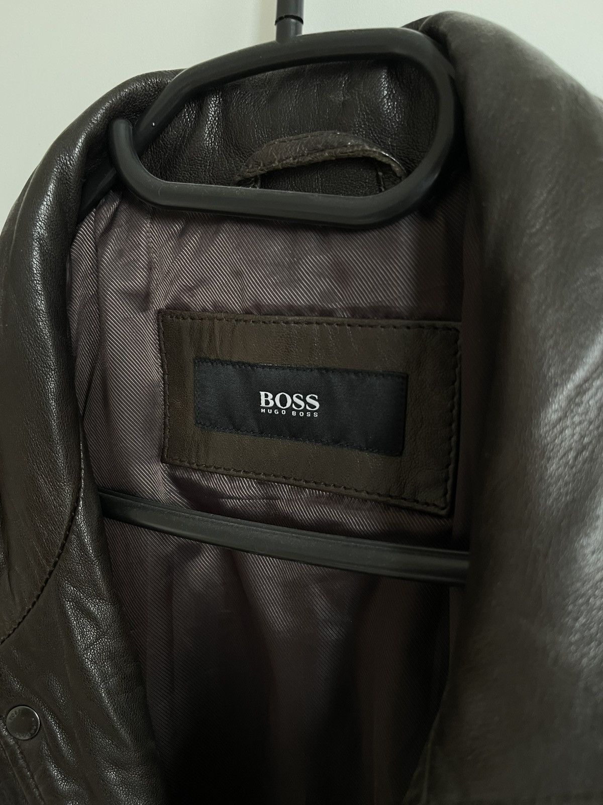 Hugo Boss BOSS nappa leather jacket Size US M / EU 48-50 / 2 - 3 Thumbnail