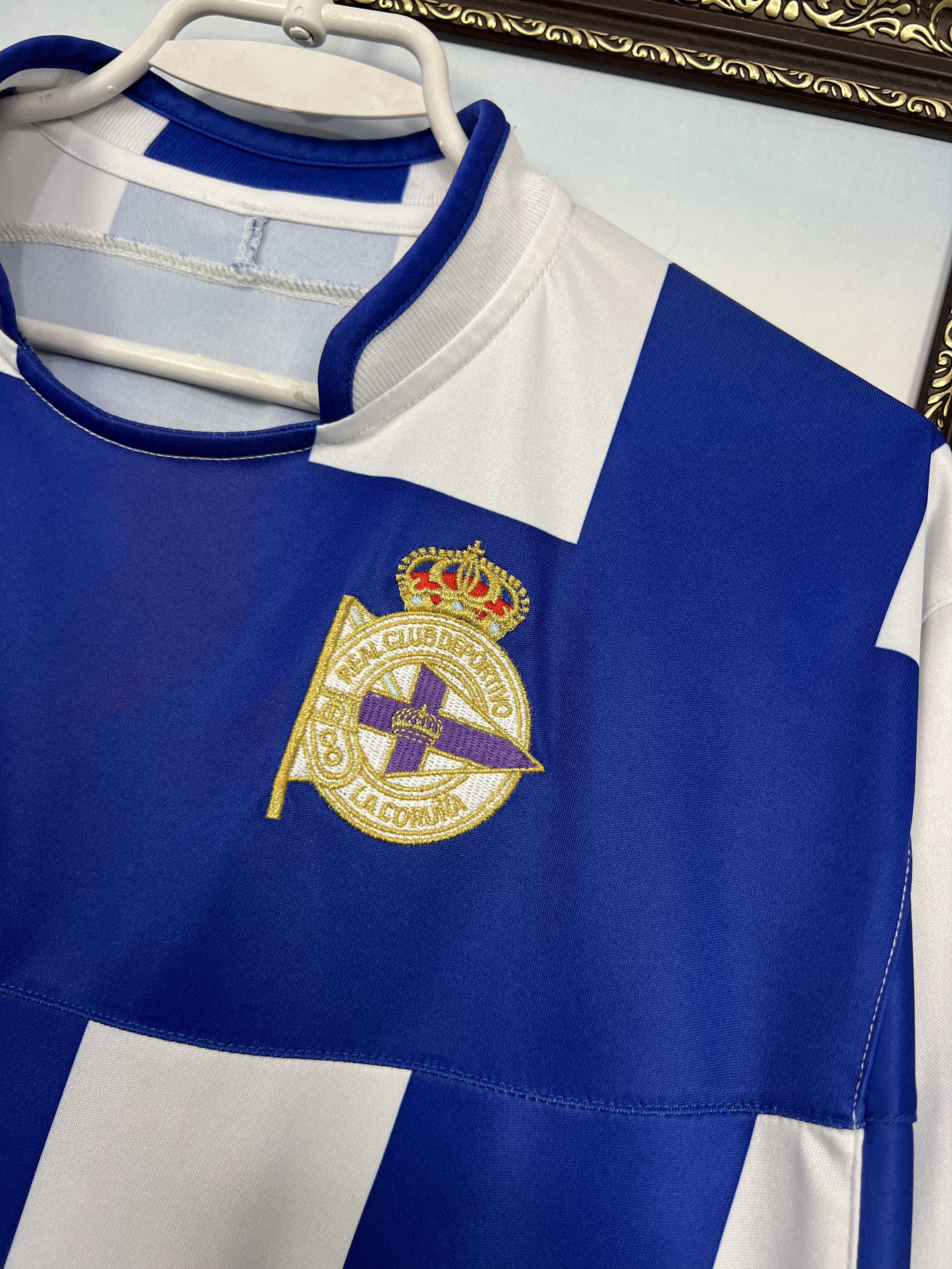 Joma Deportivo La Coruna Home football shirt 2003 Soccer Joma Size US L / EU 52-54 / 3 - 6 Thumbnail