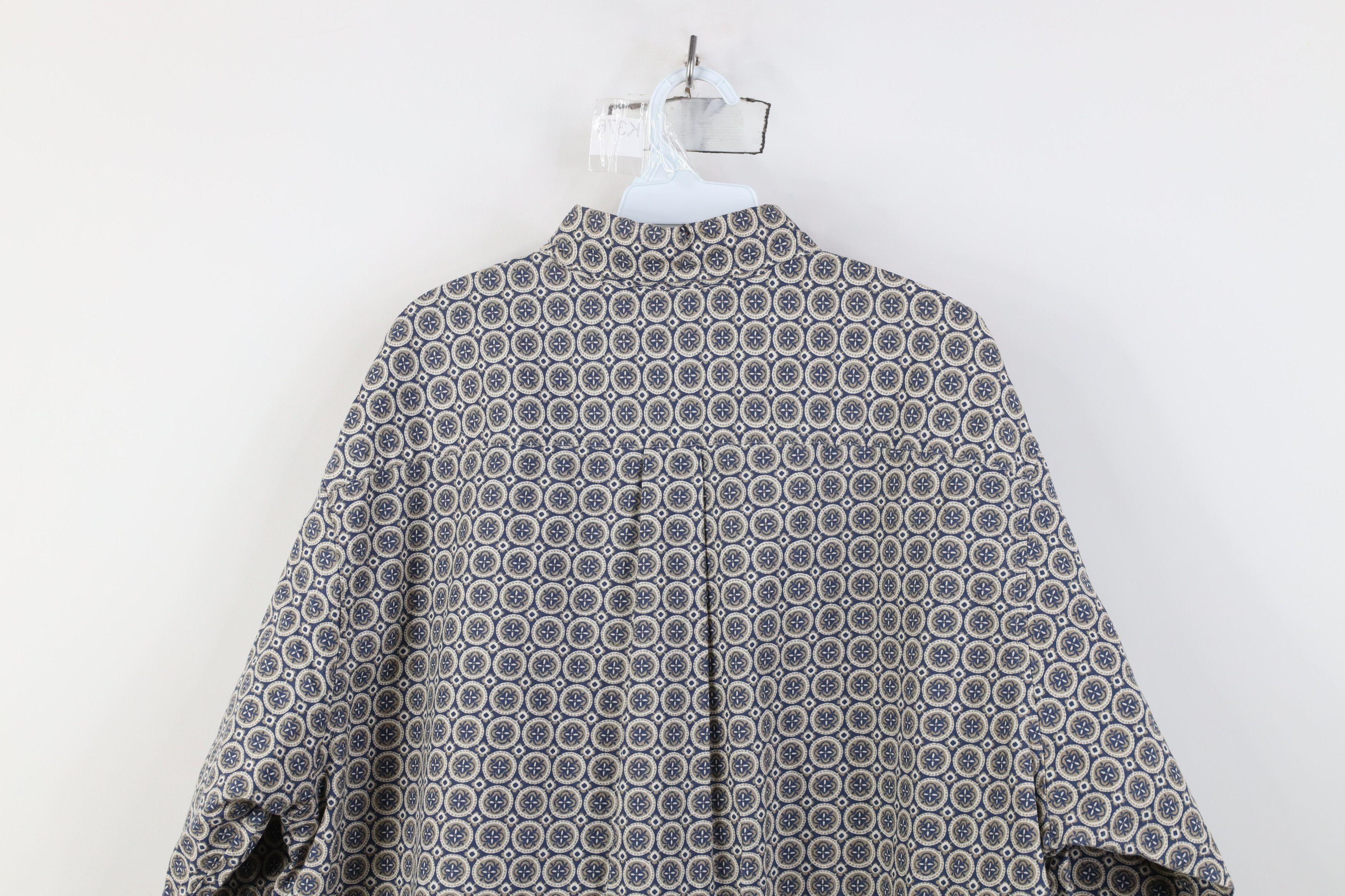 Vintage Vintage 90s Streetwear Collared Button Down Shirt Cotton Size US XL / EU 56 / 4 - 8 Thumbnail