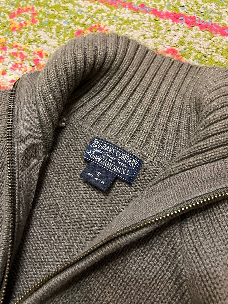 Other Vintage Polo Ralph Lauren Embroidery Zip Sweater S Size US S / EU 44-46 / 1 - 5 Thumbnail