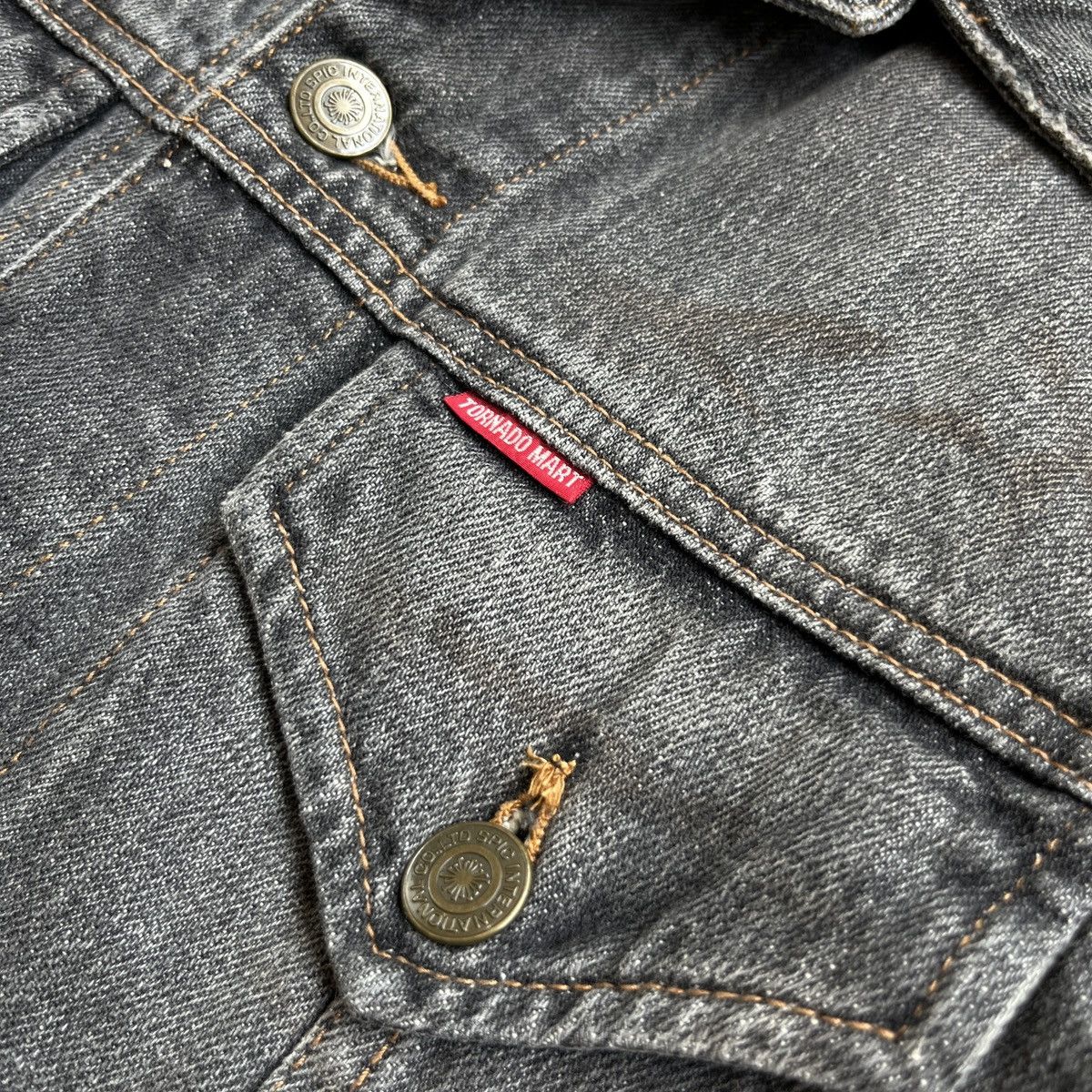 Tornado Mart TORNADO MART x JAPANESE BRAND TRUCKER JACKET Size US M / EU 48-50 / 2 - 4 Thumbnail