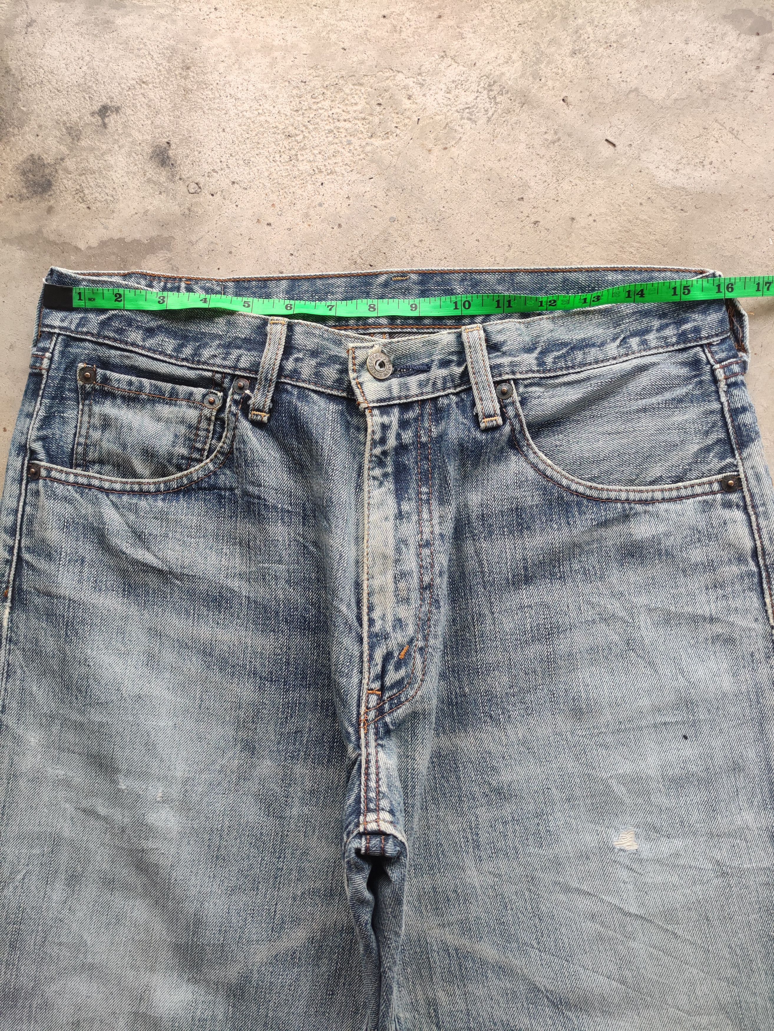 Levi's Vintage Levis 503 Japan Baggy Jean Distressed Faded Size US 32 / EU 48 - 6 Thumbnail