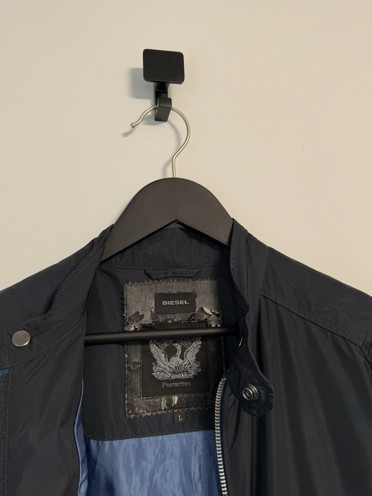 Diesel × Vintage Y2K Style Rare Jacket Diesel Nylon 🔥 Size US L / EU 52-54 / 3 - 9 Thumbnail
