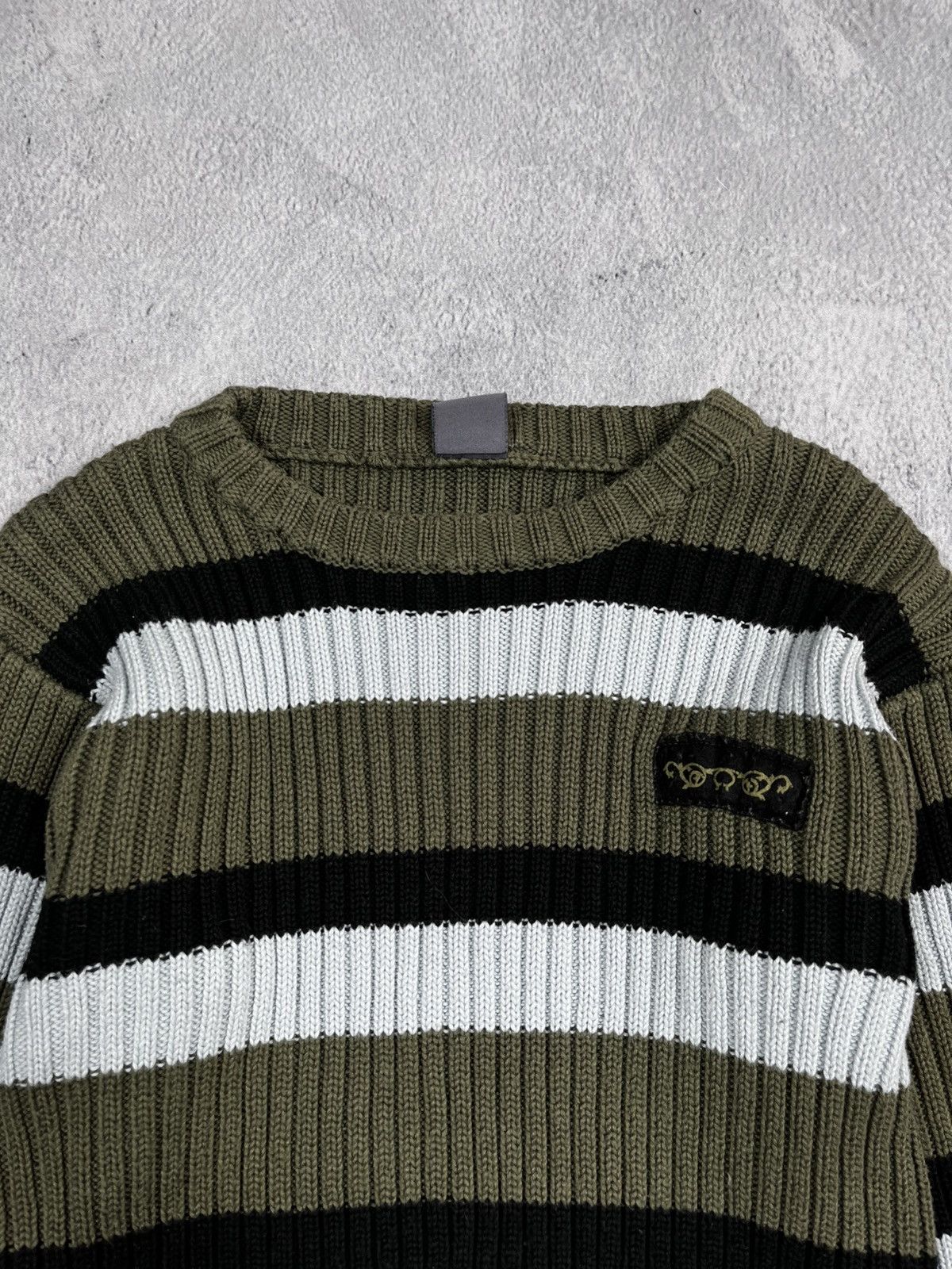 Vintage Vintage Y2K Japanese striped sweater streetwear size S Size S / US 4 / IT 40 - 3 Thumbnail