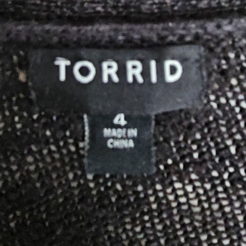 Torrid Torrid Women Slub Knit Cardigan Sweater Plus Sz 4X Layering Size 4XL / US 24-26 - 7 Thumbnail