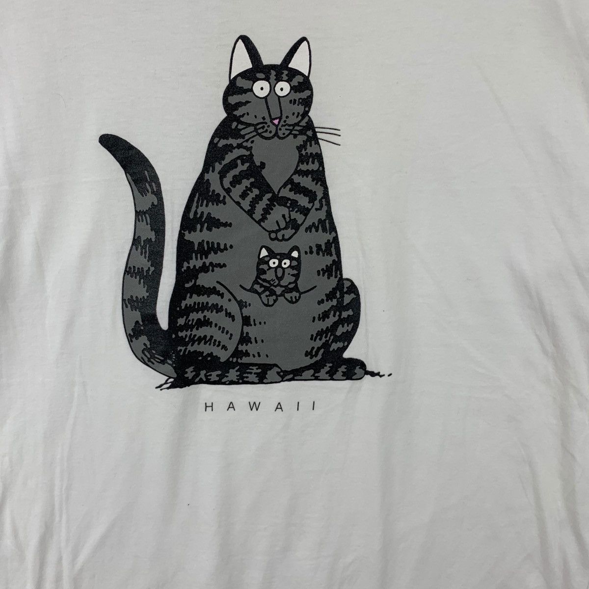Vintage Vintage 90’ B. KLIBAN Cats Hunting Hawaii Tee Shirt Top Size US M / EU 48-50 / 2 - 3 Thumbnail