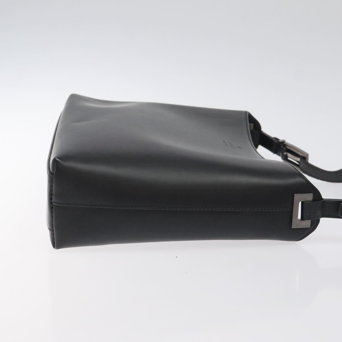 Gucci GUCCI Shoulder Bag Leather Black Silver Size ONE SIZE - 4 Thumbnail