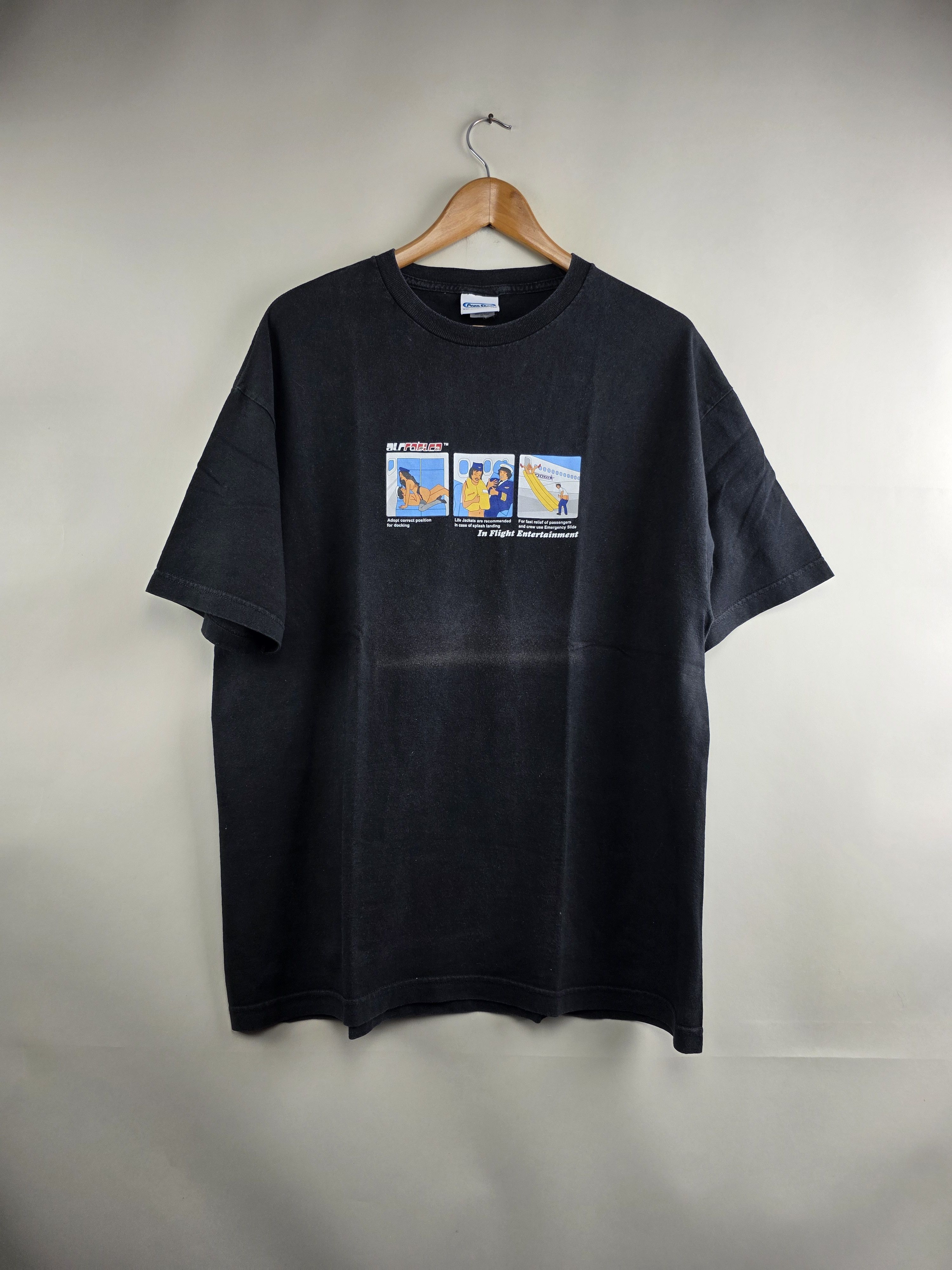 Band Tees × Flip Skateboards × Vintage 90s Pornstar Airotica XL 23" 30" Size US XL / EU 56 / 4 - 7 Thumbnail