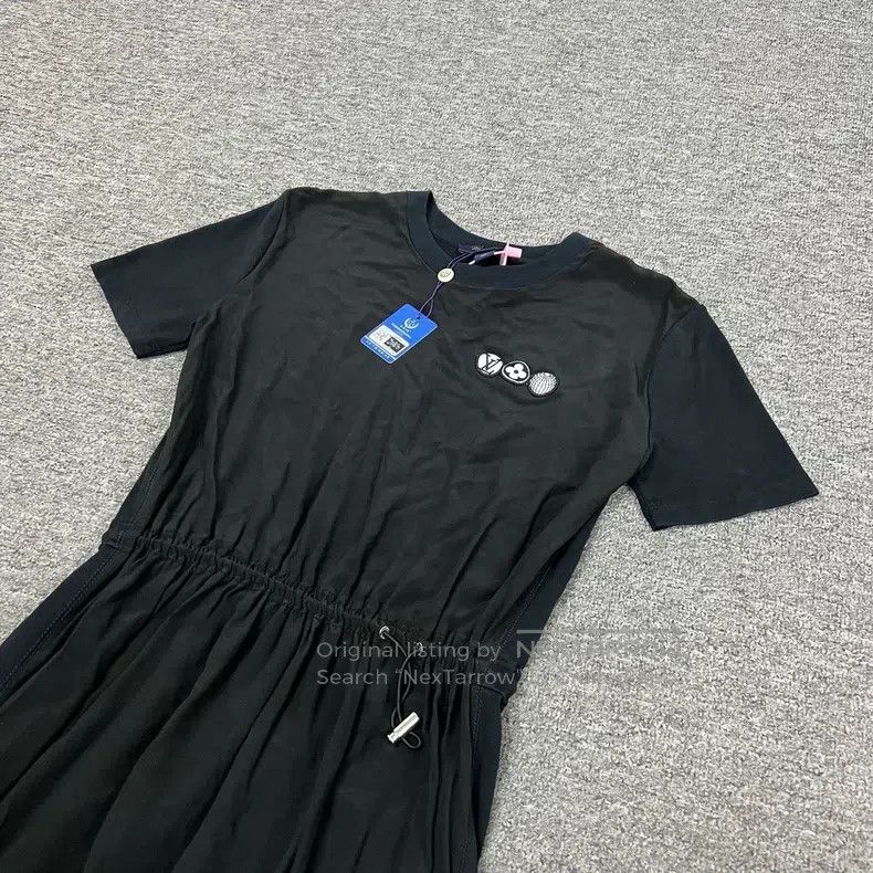 Louis Vuitton Louis Vuitton Presbytage Patchwork Short Sleeve Dress Size S / US 4 / IT 40 - 3 Thumbnail