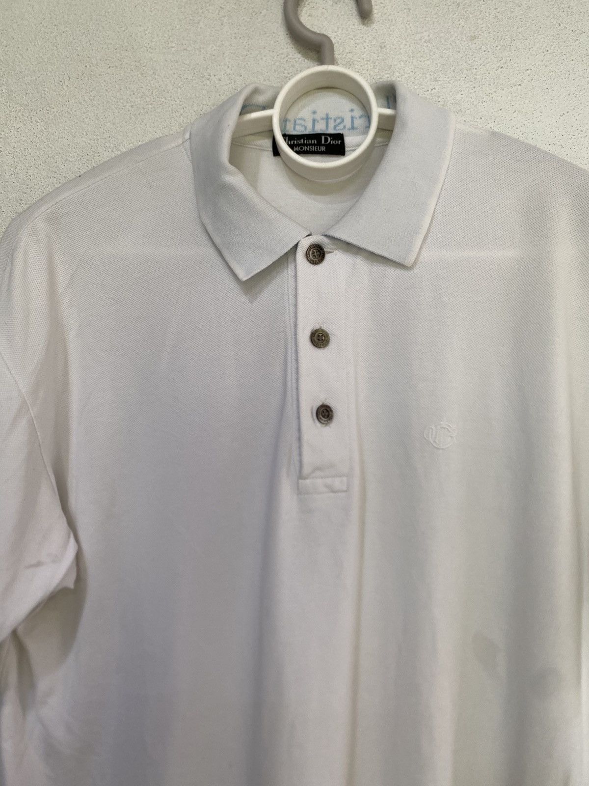 Christian Dior Monsieur Christian Dior Short Sleeve Collar T Shirt Size US L / EU 52-54 / 3 - 2 Thumbnail