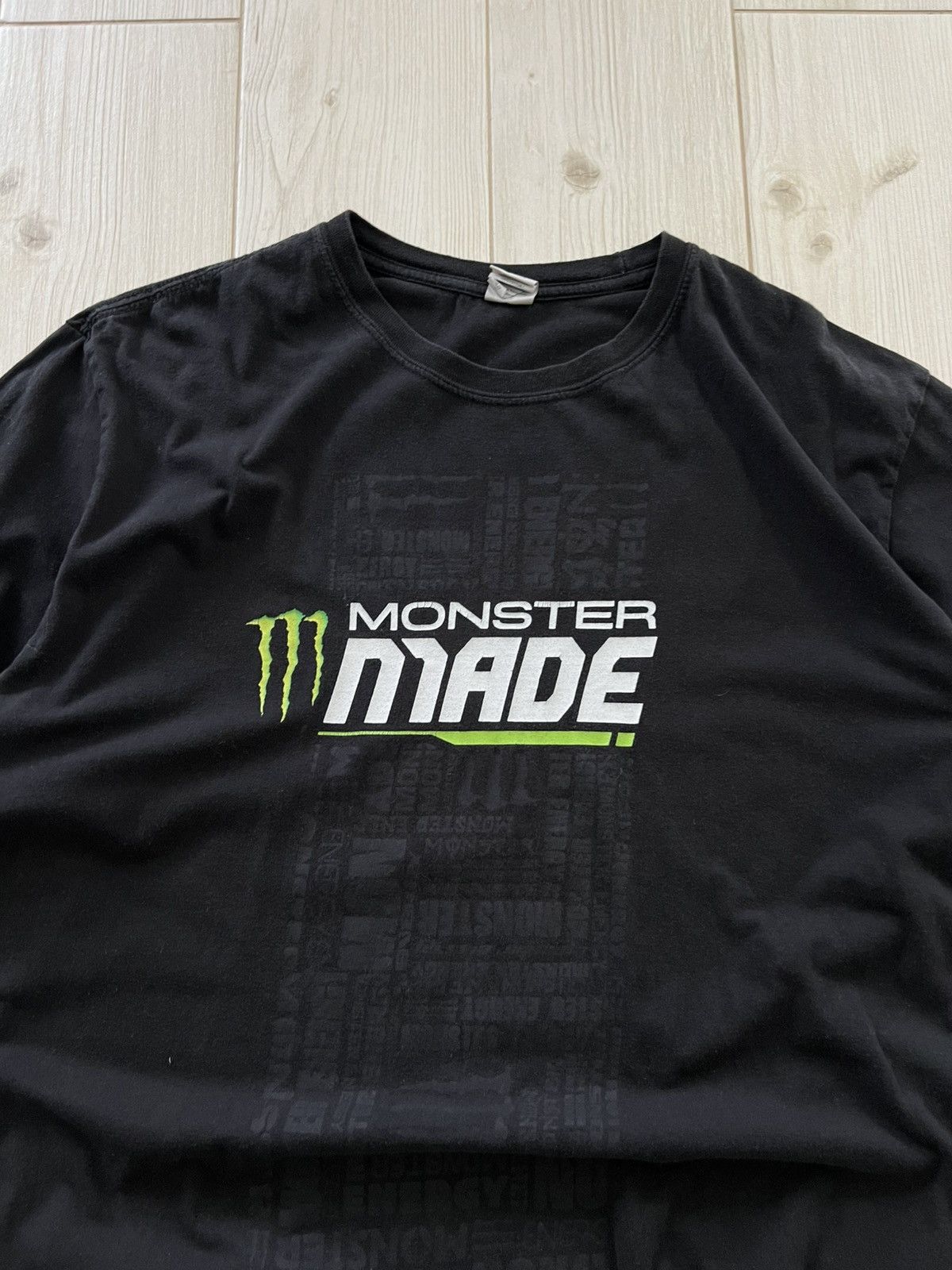 Vintage Vintage Y2K Monster Energy T-Shirt Size US L / EU 52-54 / 3 - 5 Thumbnail