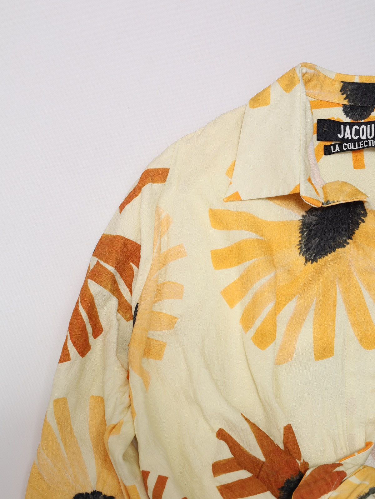Jacquemus Jacquemus Bahia La Collectionneuse Viscose Linen Shirt Top Size XS / US 0-2 / IT 36-38 - 10 Thumbnail