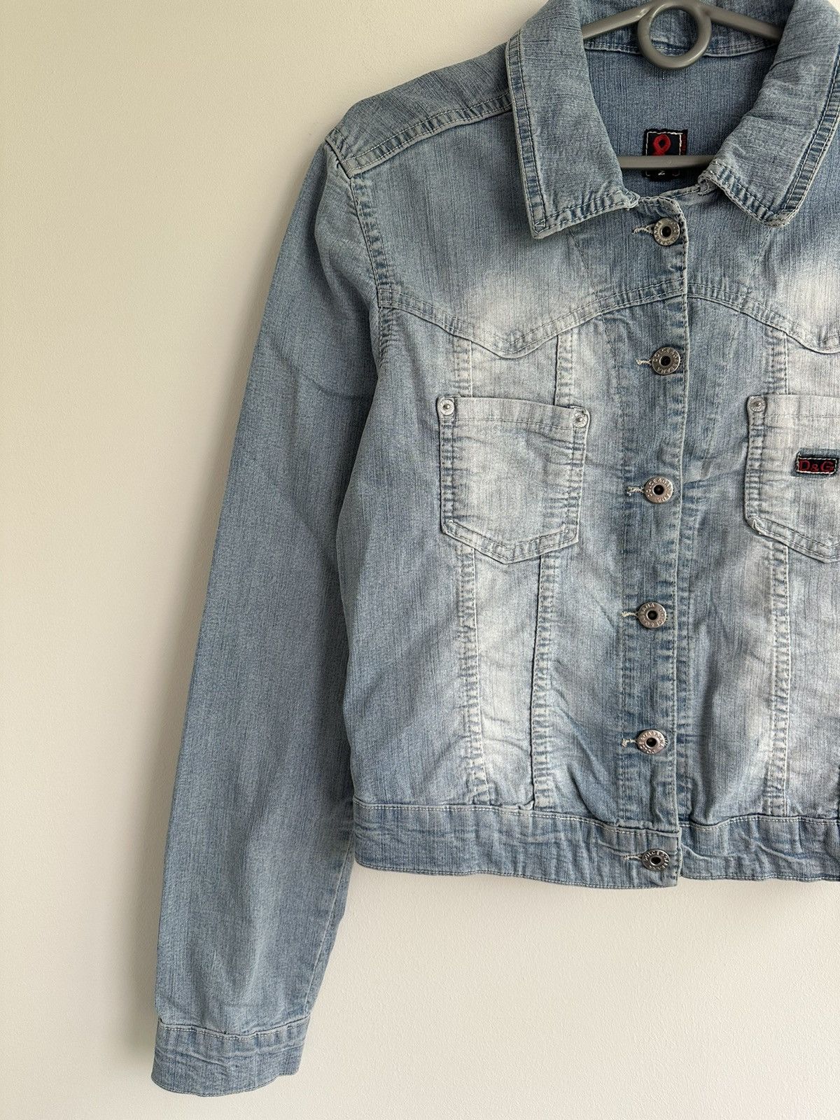Dolce & Gabbana 90s Archive DOLCE & GABBANA VINTAGE DENIM JACKET Blue Size M Size M / US 6-8 / IT 42-44 - 3 Thumbnail