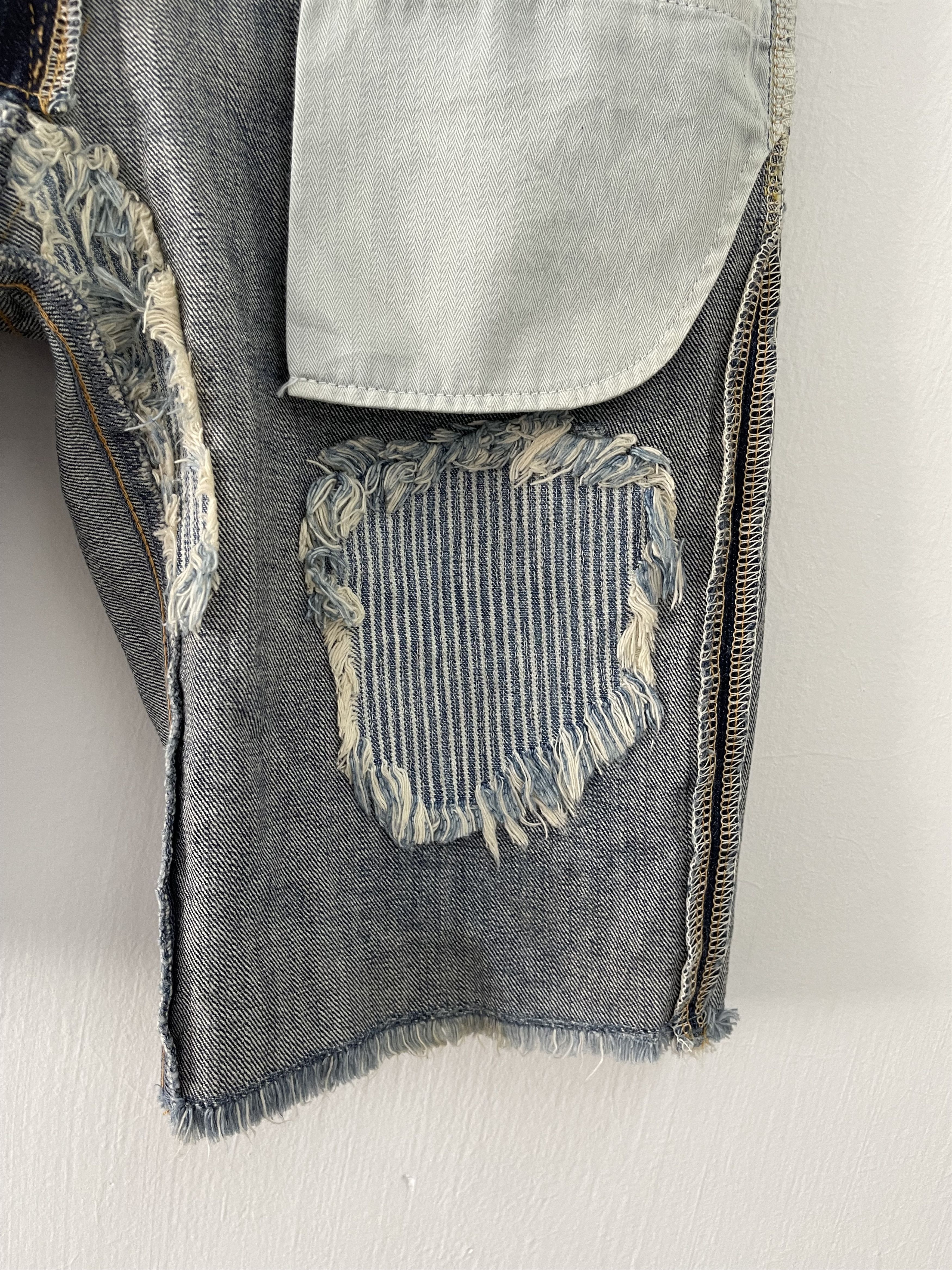 Vanquish Vanquish Japan Tokyo Denim Short Remake Size US 30 / EU 46 - 10 Thumbnail