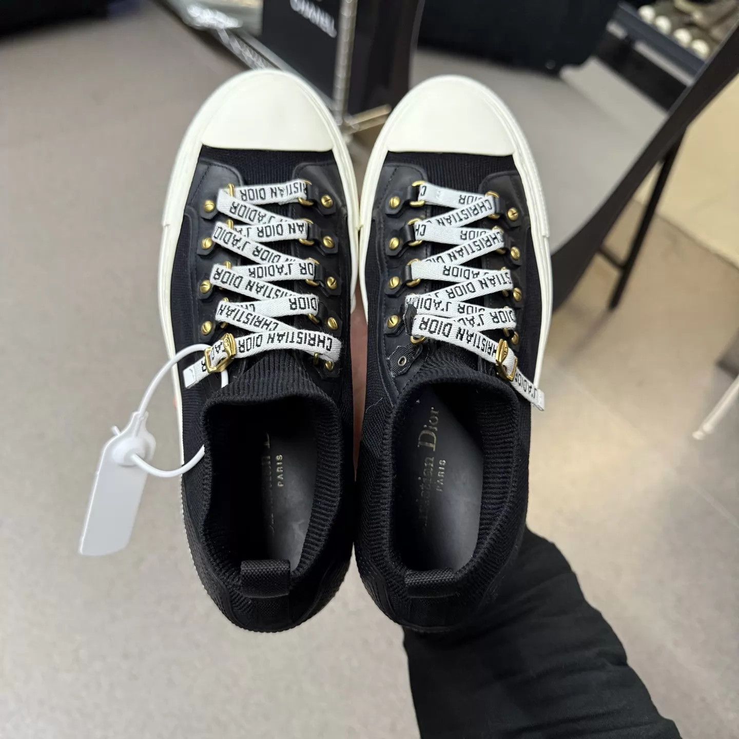 Dior Dior Walk‘n'Dior Black & White Platform EU 38.5 Like New Size US 8 / IT 38 - 8 Thumbnail