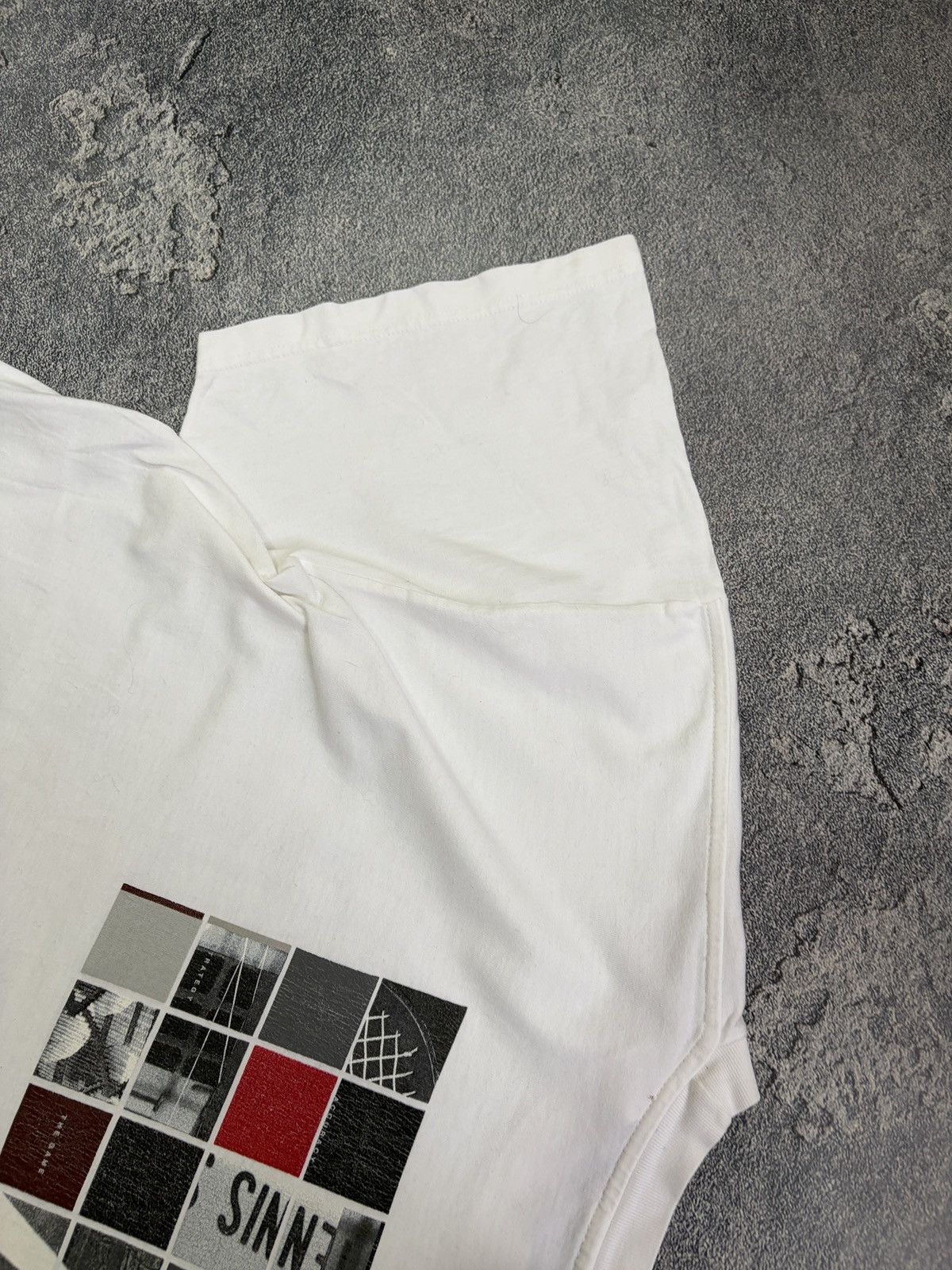 Nike Vintage 90s Nike Tennis Court T-Shirt Strategy Accuracy XL Size US XL / EU 56 / 4 - 9 Thumbnail