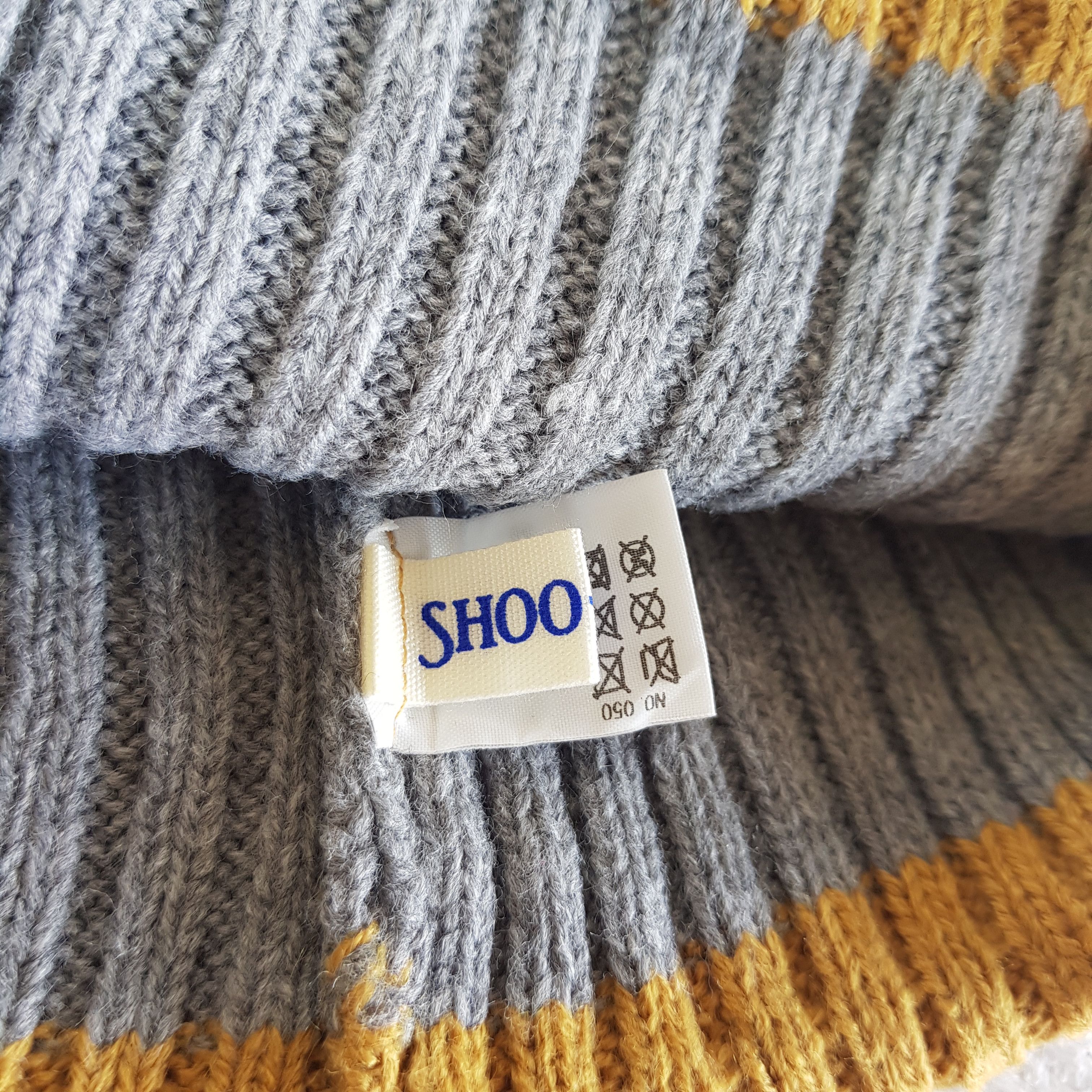 Japanese Brand Vintage Shoo La Rue Beanie Ribbed Knit Snow Caps Hats. Size ONE SIZE - 6 Thumbnail