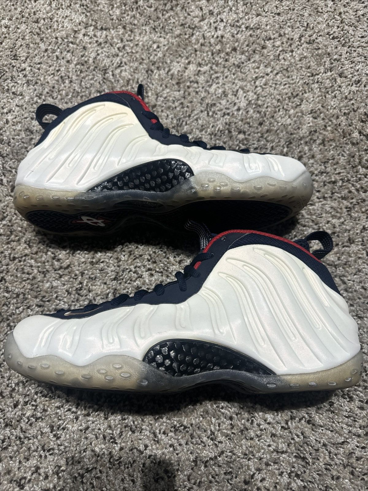 Nike Air Foamposite One PRM Olympic Hi Top Sneakers