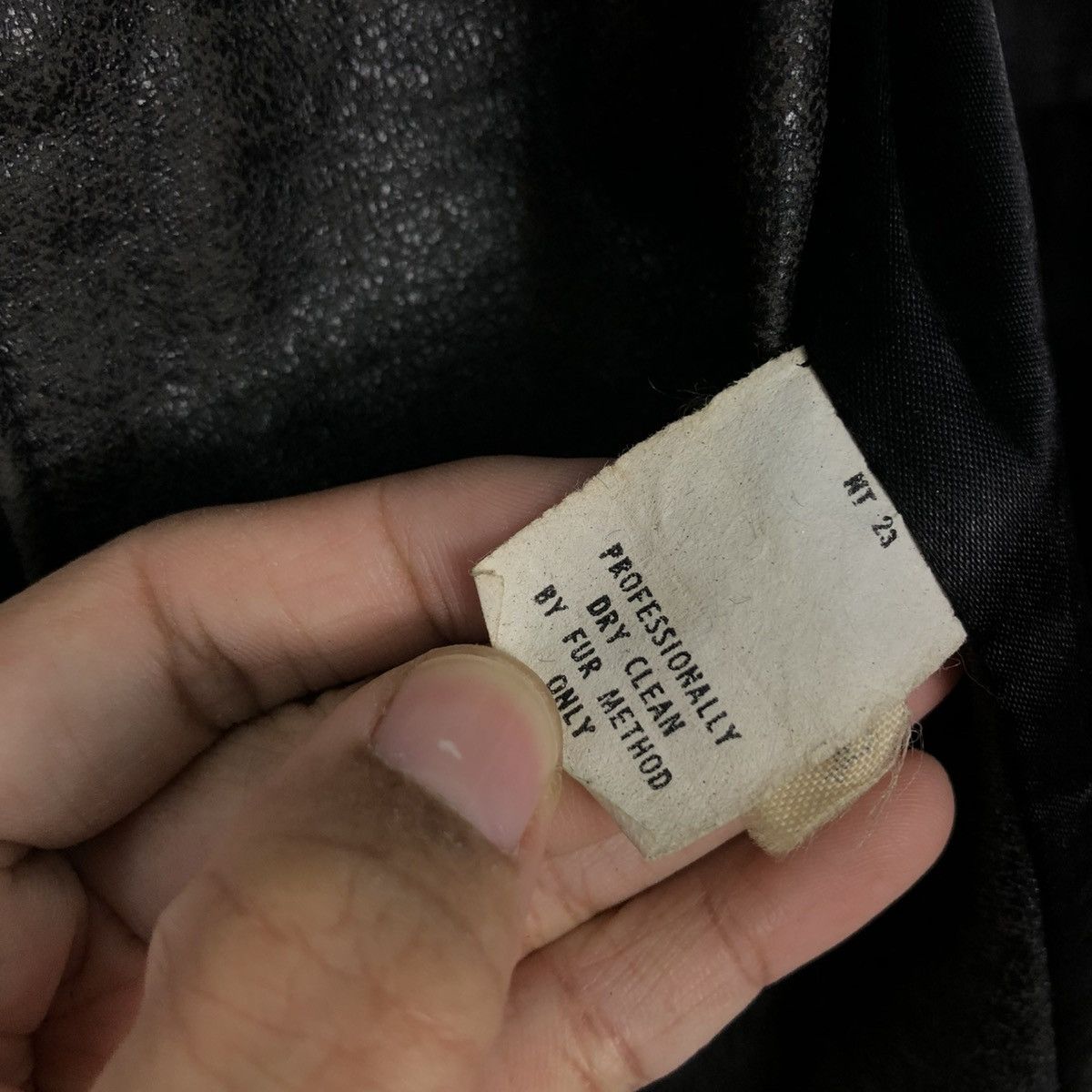 Japanese Brand 🔥VINTAGE GENUINE LEATHER JACKET MINK FUR BLANKET UNBRANDED Size US M / EU 48-50 / 2 - 21 Thumbnail