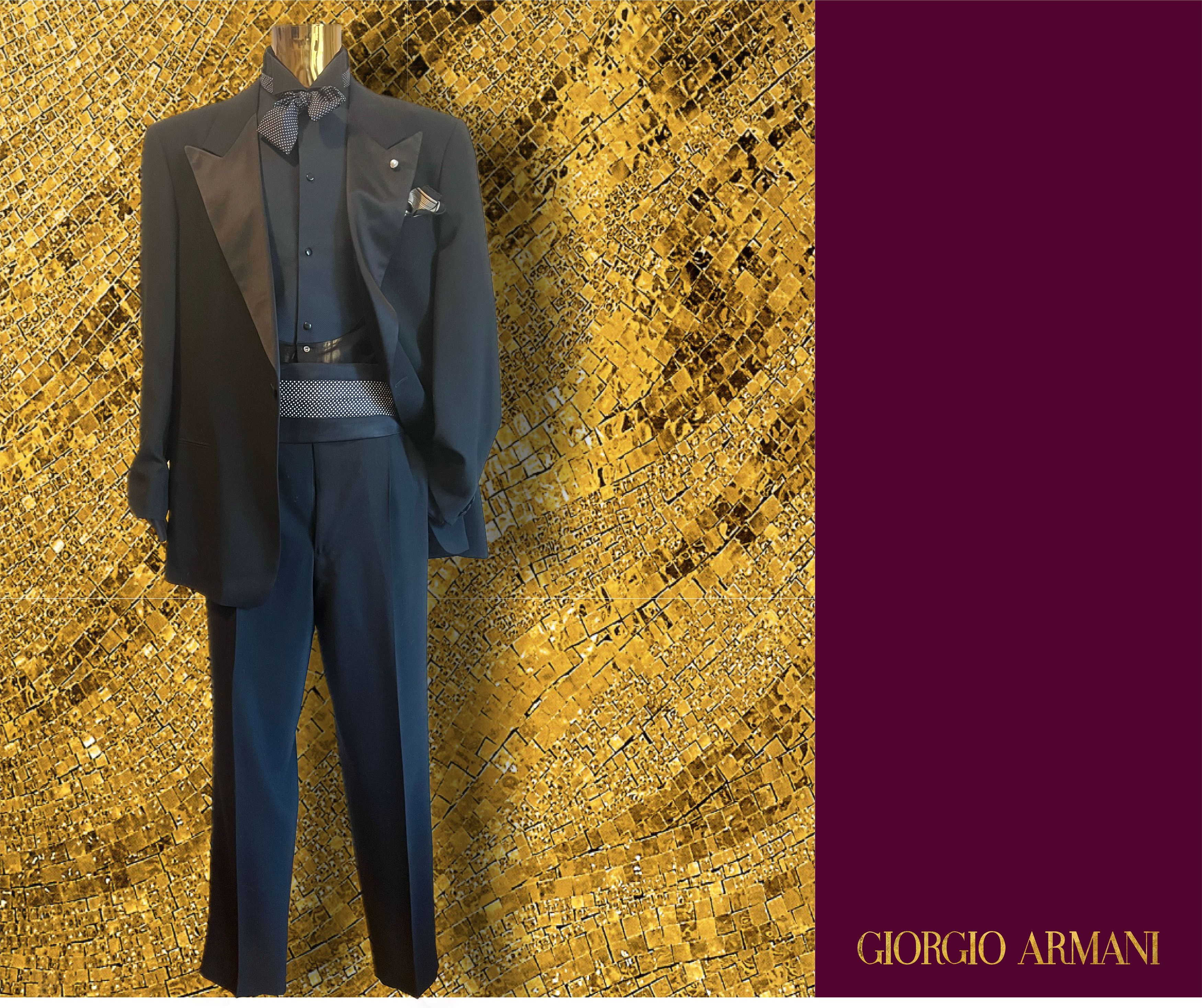 Giorgio Armani Grand Soiré Smocking by Giorgio Armani Size 54L - 4 Thumbnail