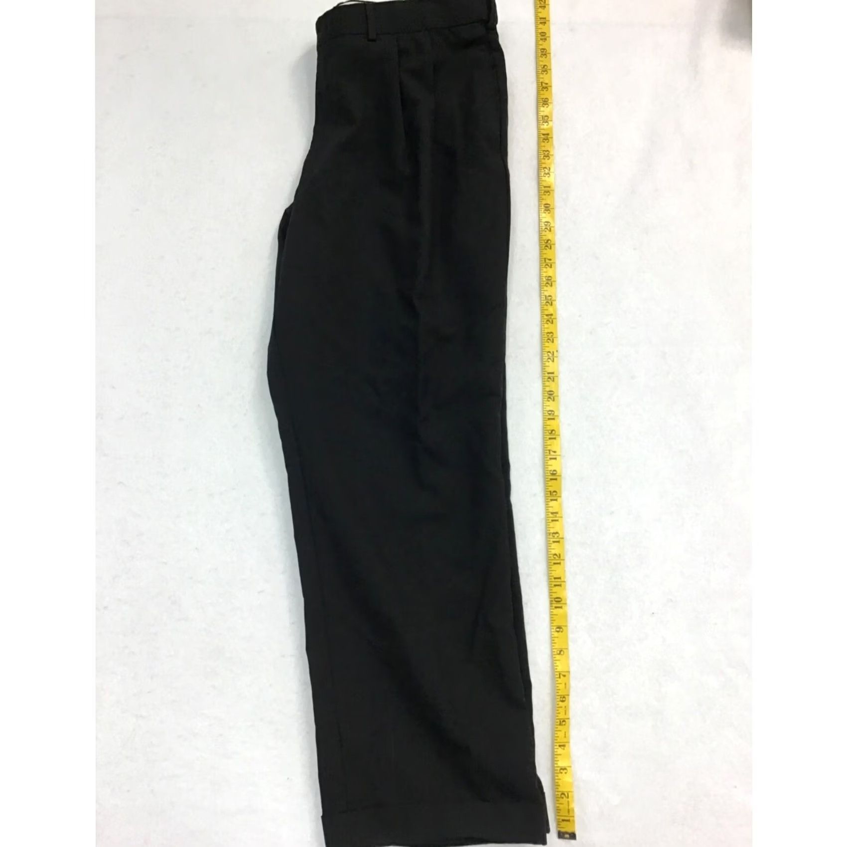 Oscar De La Renta Oscar De La Renta Wool Pants Mens 40x39 Black Dress Pants Wool Stretchy Formal Pants Mens Women? Size US 40 / EU 56 - 7 Thumbnail