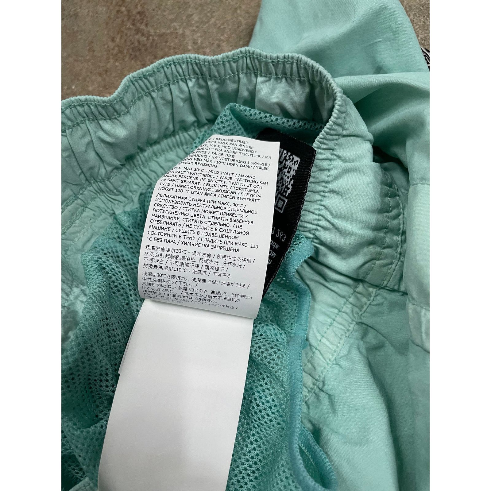 Stone Island Stone Island Swim Trunks Teal Used Small Size US 30 / EU 46 - 6 Thumbnail