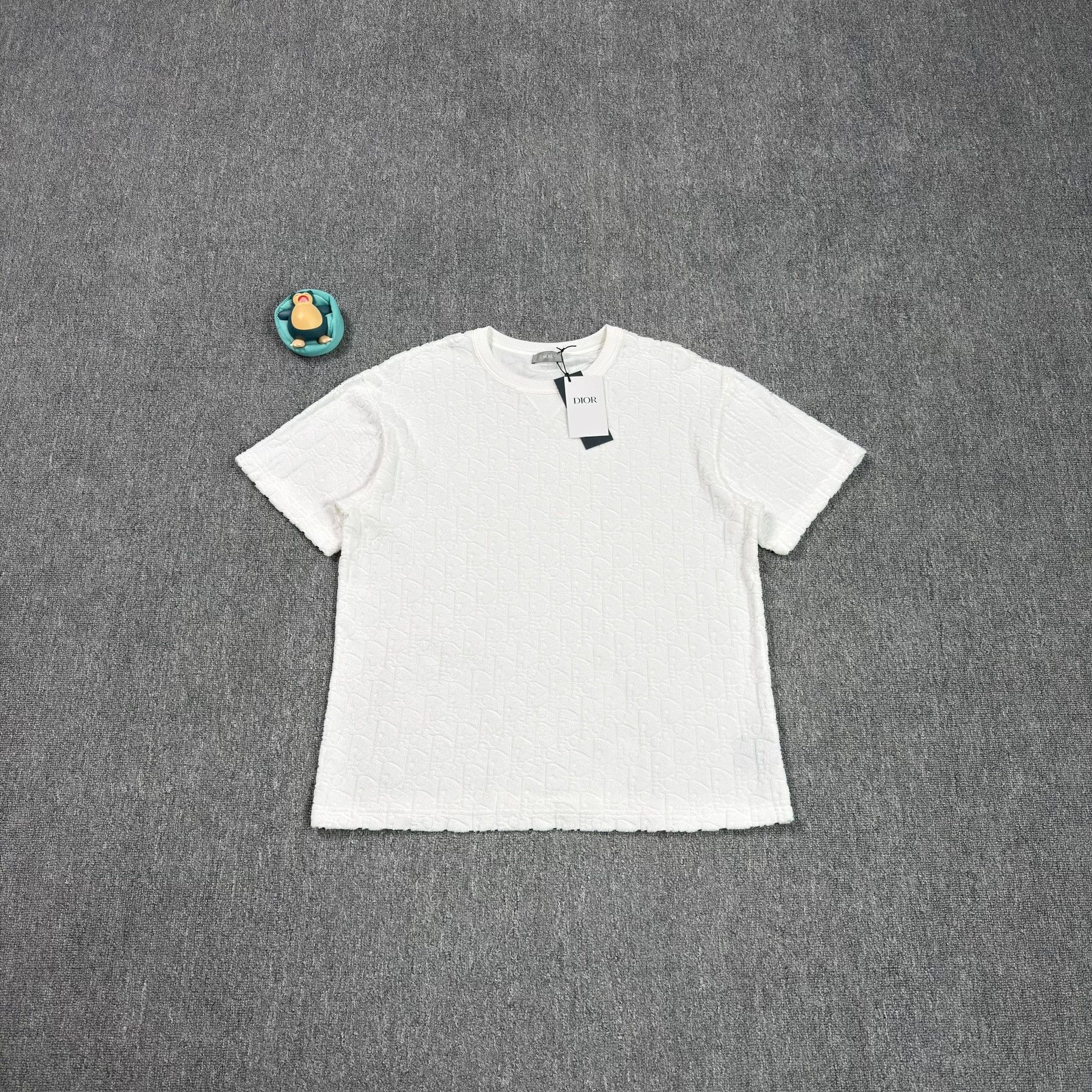Dior Dior Oblique Terry Cotton T-Shirt Size M Size US M / EU 48-50 / 2 - 1 Thumbnail
