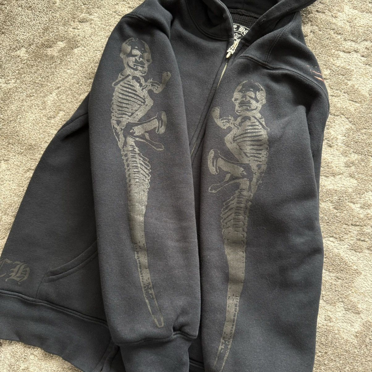 Chrome Hearts × Vintage Chrome Hearts FOTI Red Skull Zip Up Hoodie Very Rare 90’s Size US S / EU 44-46 / 1 - 5 Thumbnail