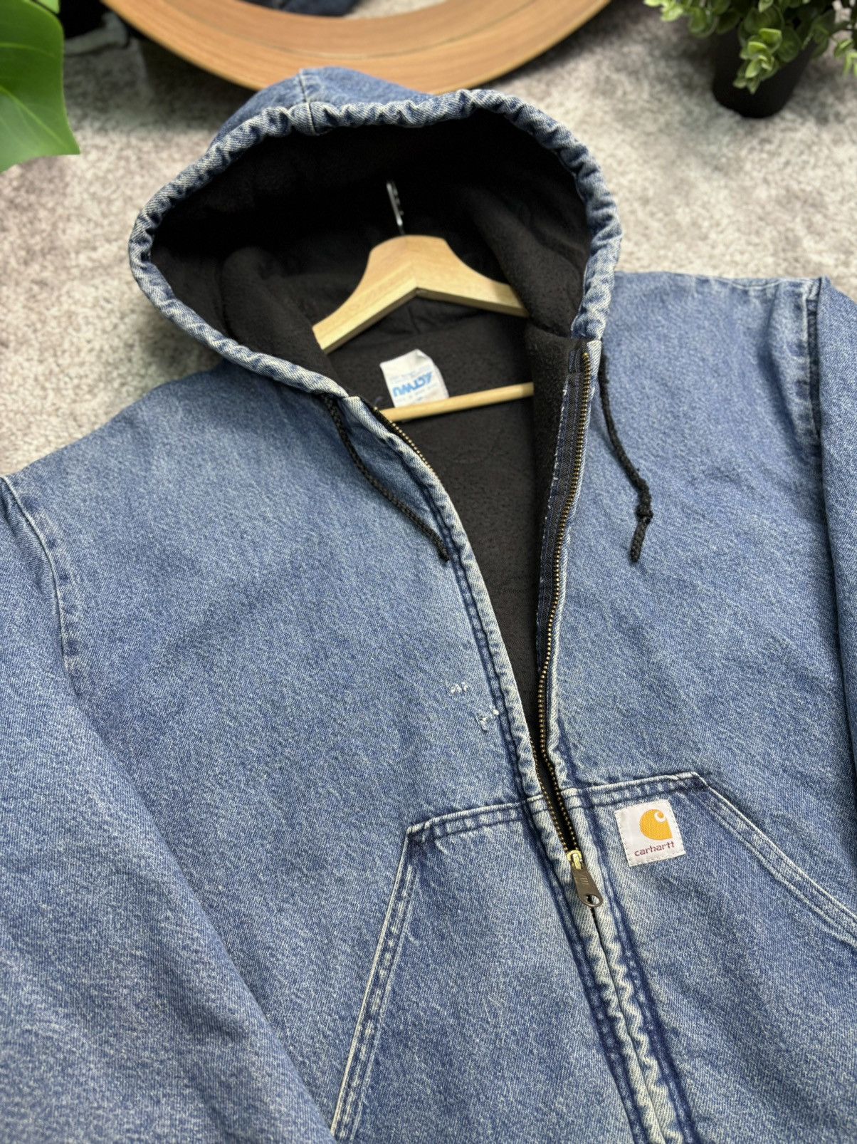 Carhartt × Vintage Carhartt Denim Active Jacket USA Size US XL / EU 56 / 4 - 6 Thumbnail