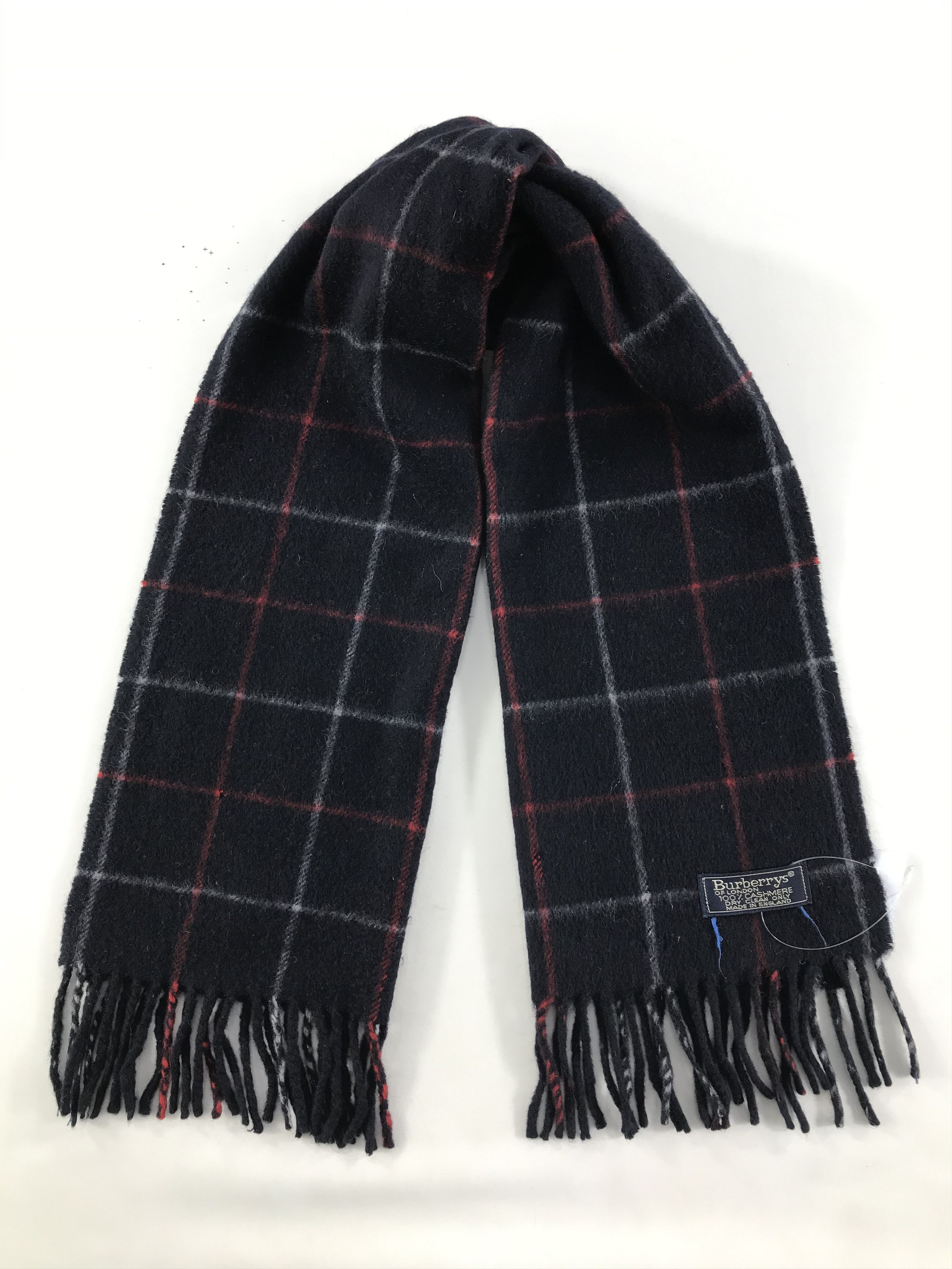 Burberry Vintage Burberry Scarf/Muffler/Neckwear MF967 Size ONE SIZE - 1 Thumbnail