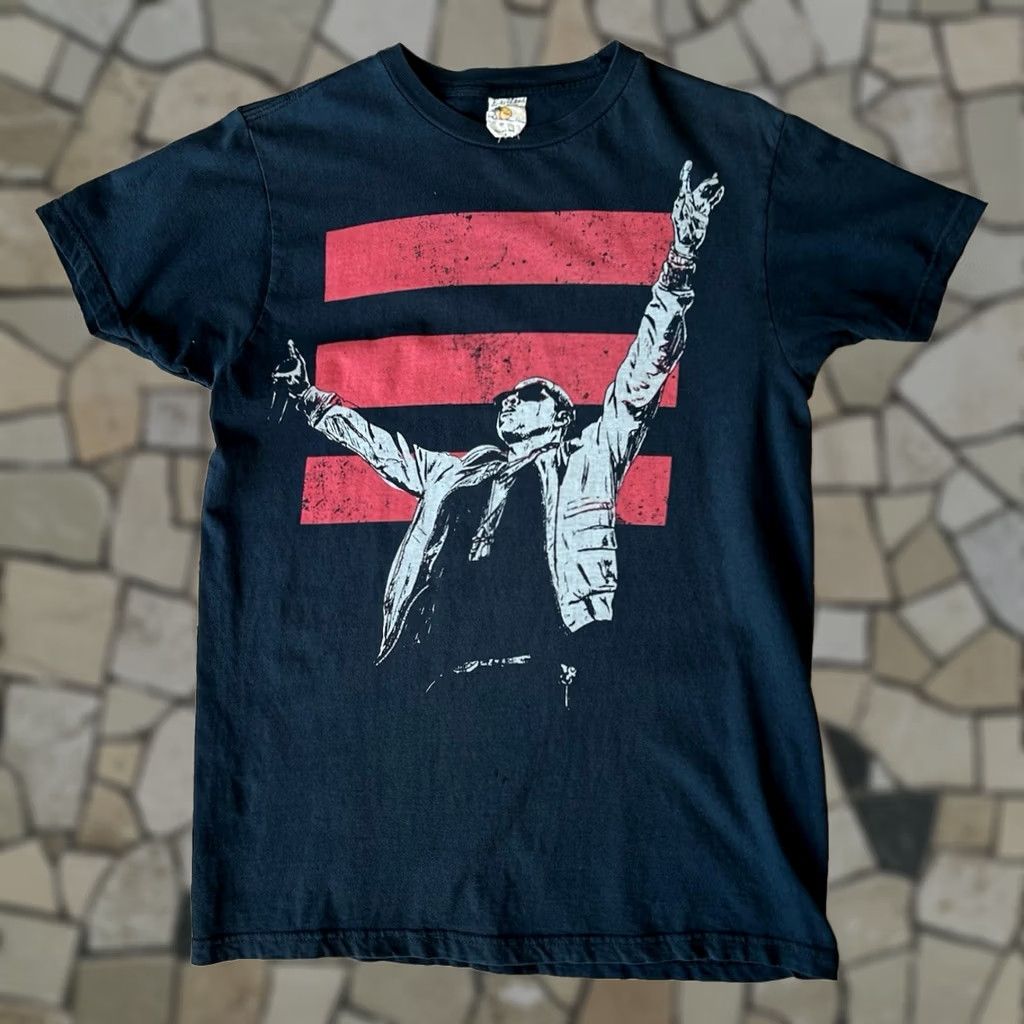 Vintage VINTAGE Bay Island Jay Z BluePrint 3 Tee Black T-Shirt Short Sleeve Size Medium Graphic Print Tee Mens Regular Crewneck Size US M / EU 48-50 / 2 - 1 Thumbnail