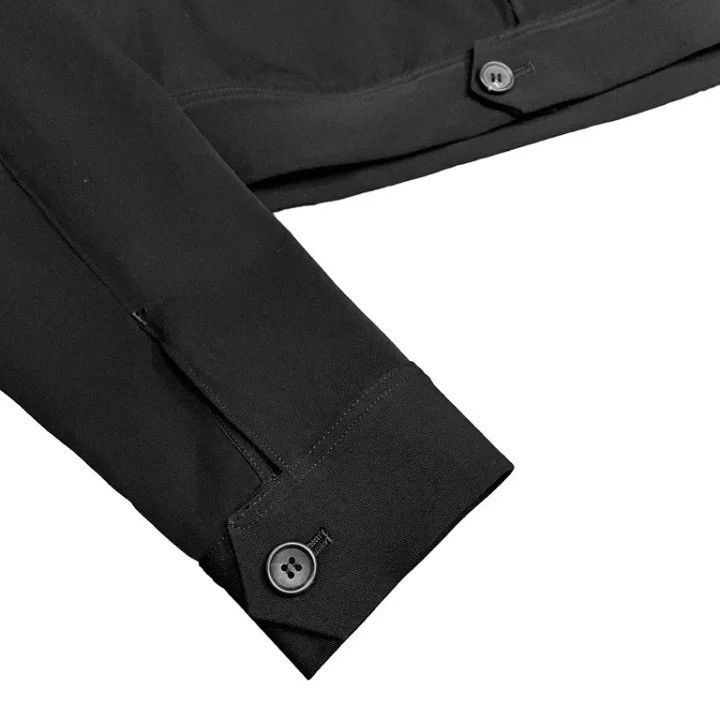 ジャケット・アウター Yohji Yamamoto Wool Short Jacket 2/60 WOOL GABARDINE MA-1 BLOUSON – THE SHOP YOHJI YAMAMOTO
