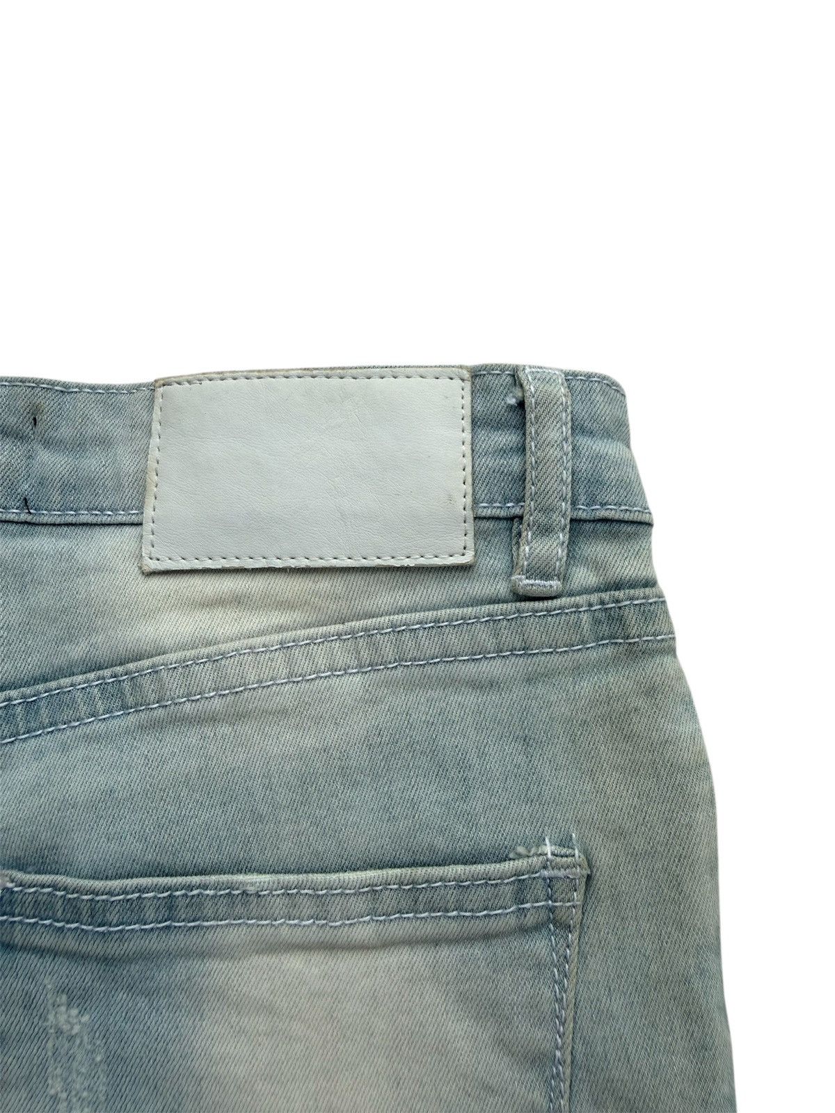 If Six Was Nine CAVARIA SKINNY DISTRESSED STYLE JEANS Size 28" / US 6 / IT 42 - 7 Thumbnail