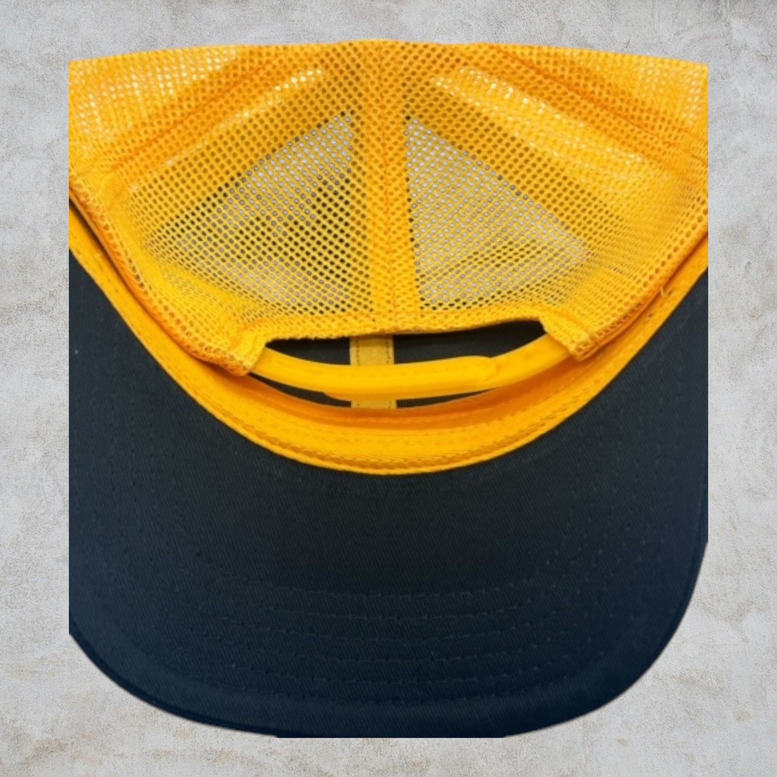 The Unbranded Brand Disc Golf Leather Patch Hat Trucker Hat Always Disc Golfing Size ONE SIZE - 6 Thumbnail