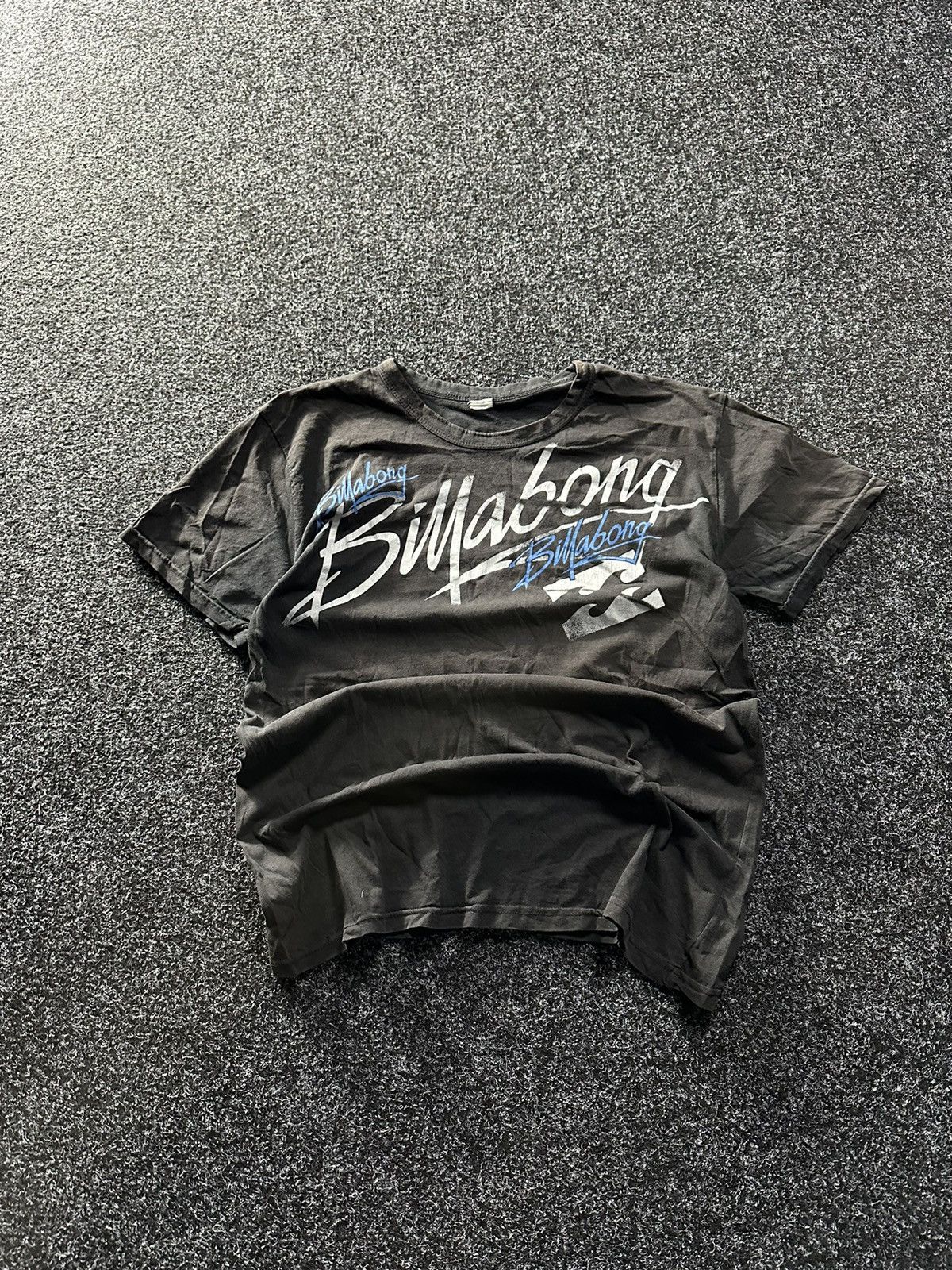 Billabong × Vintage 🚨Vintage 90s Big Logo BILLABONG faded distressed RARE Y2K Size US M / EU 48-50 / 2 - 1 Thumbnail