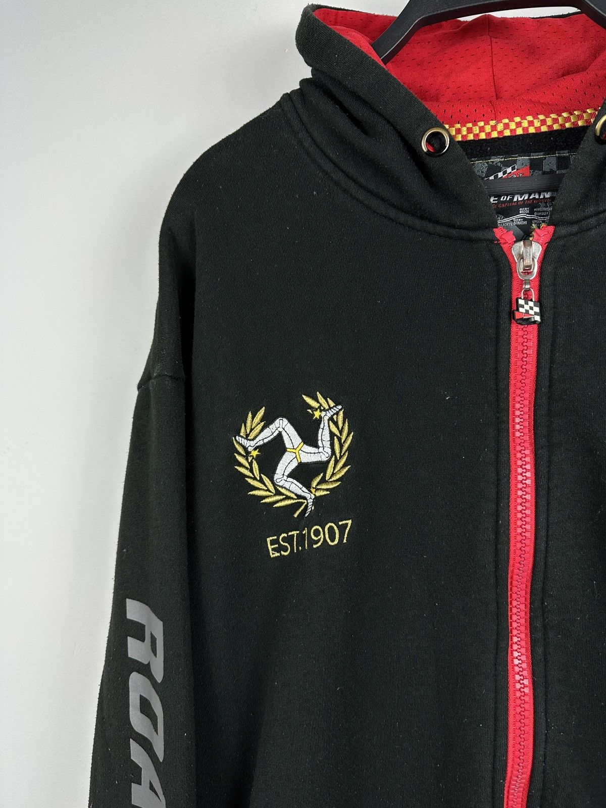 Vintage Vintage Isle of Man Road Races Racing Moto Zip Hoodie 3XL Size US XXL / EU 58 / 5 - 2 Thumbnail