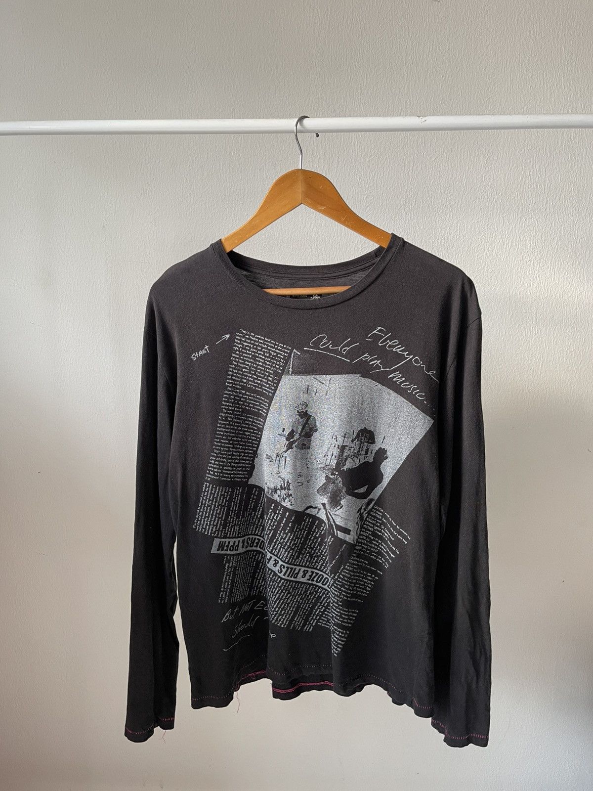 PPFM 2000s PPFM 'Booze&Pills&Powers' Long Sleeve Size US M / EU 48-50 / 2 - 1 Thumbnail