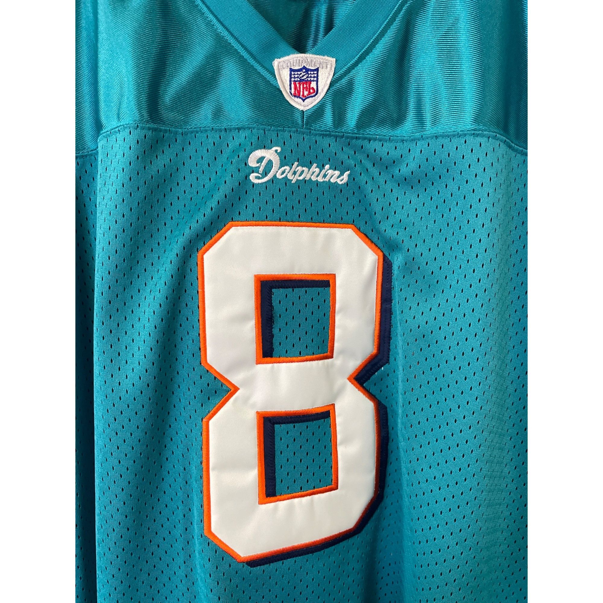Reebok Reebok NFL 2000's Y2k AUTHENTIC Men's Dolphins Jersey#8 Culp Size US XL / EU 56 / 4 - 3 Thumbnail