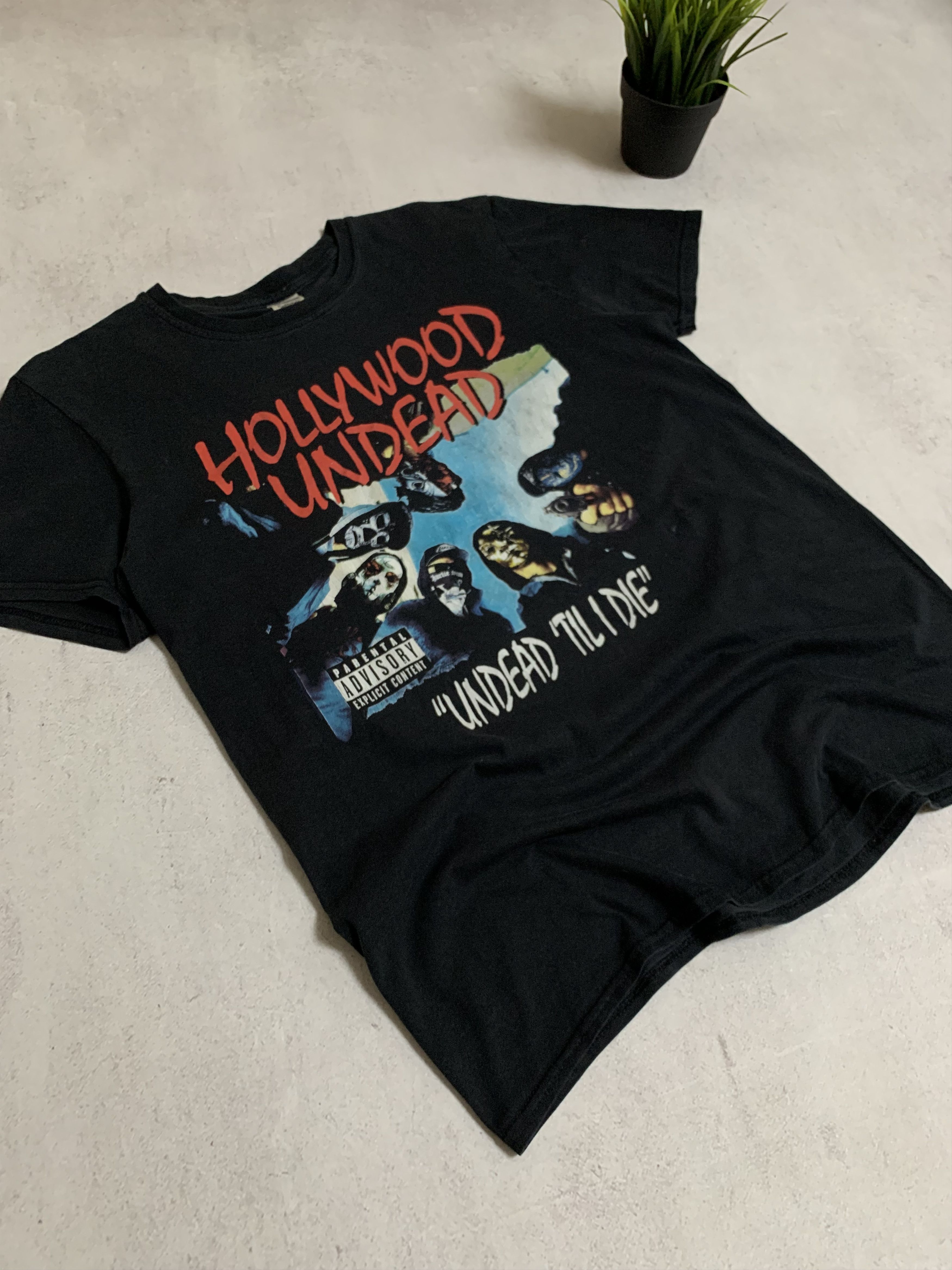 Band Tees Vintage Hollywood Undead T Shirt Tee Baggy Big Logo Y2K 90s Size US L / EU 52-54 / 3 - 5 Thumbnail