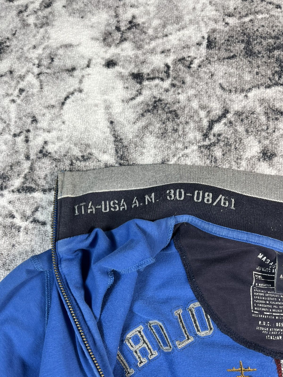 Aeronautica Militare Aeronautica Militare Italy Air Force Zip Sweatshirt XXL Size US XXL / EU 58 / 5 - 11 Thumbnail