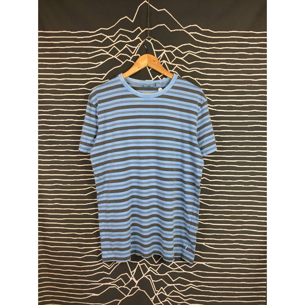 Quiksilver Quiksilver Surf & Snowboard Apparel Striped Crewneck Tee Size US M / EU 48-50 / 2 - 2 Thumbnail