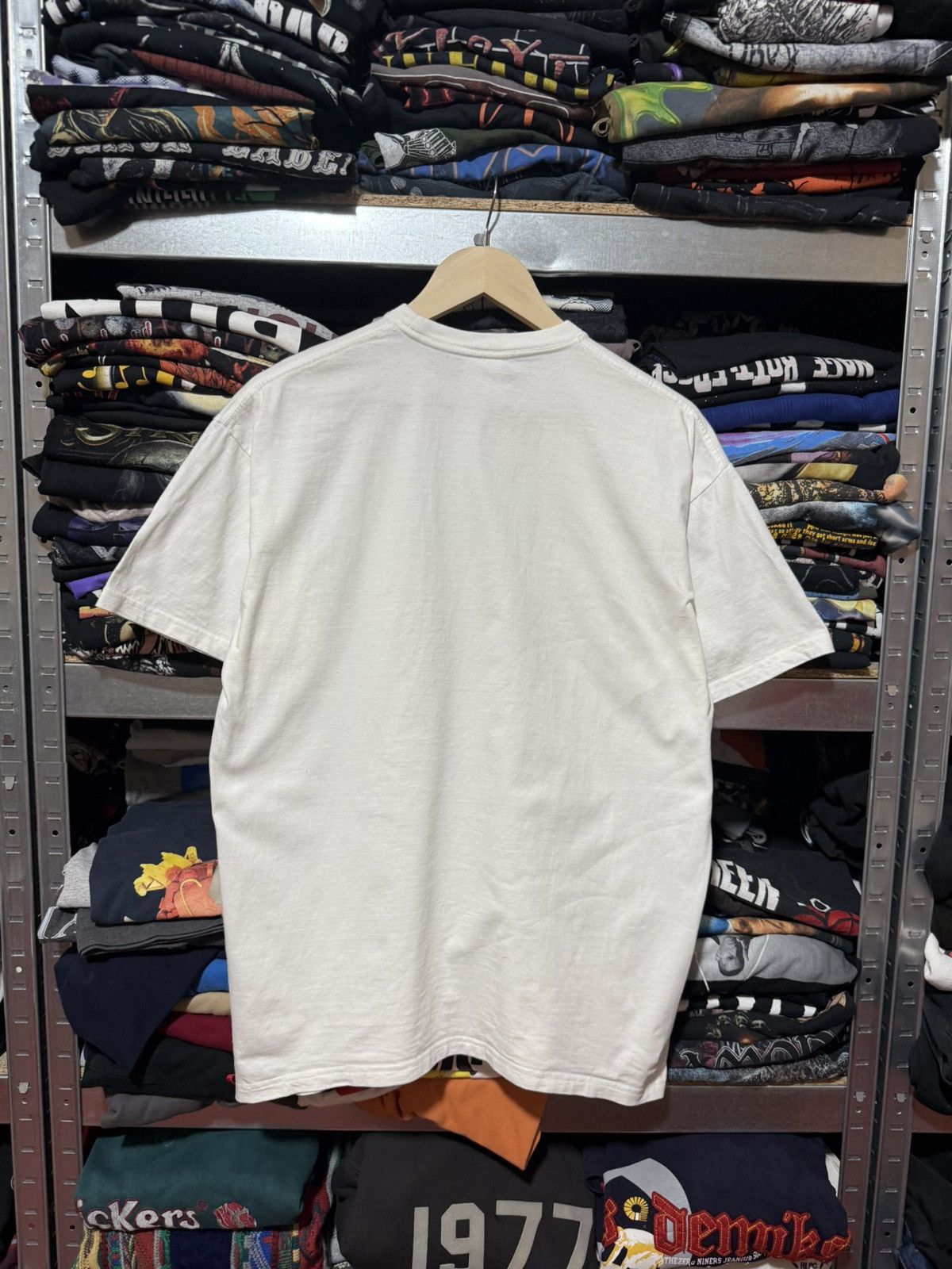 Vintage Vintage 90’s I’m With Jesus Retro Graphic T-Shirt Y2K Hype Size US XL / EU 56 / 4 - 2 Thumbnail